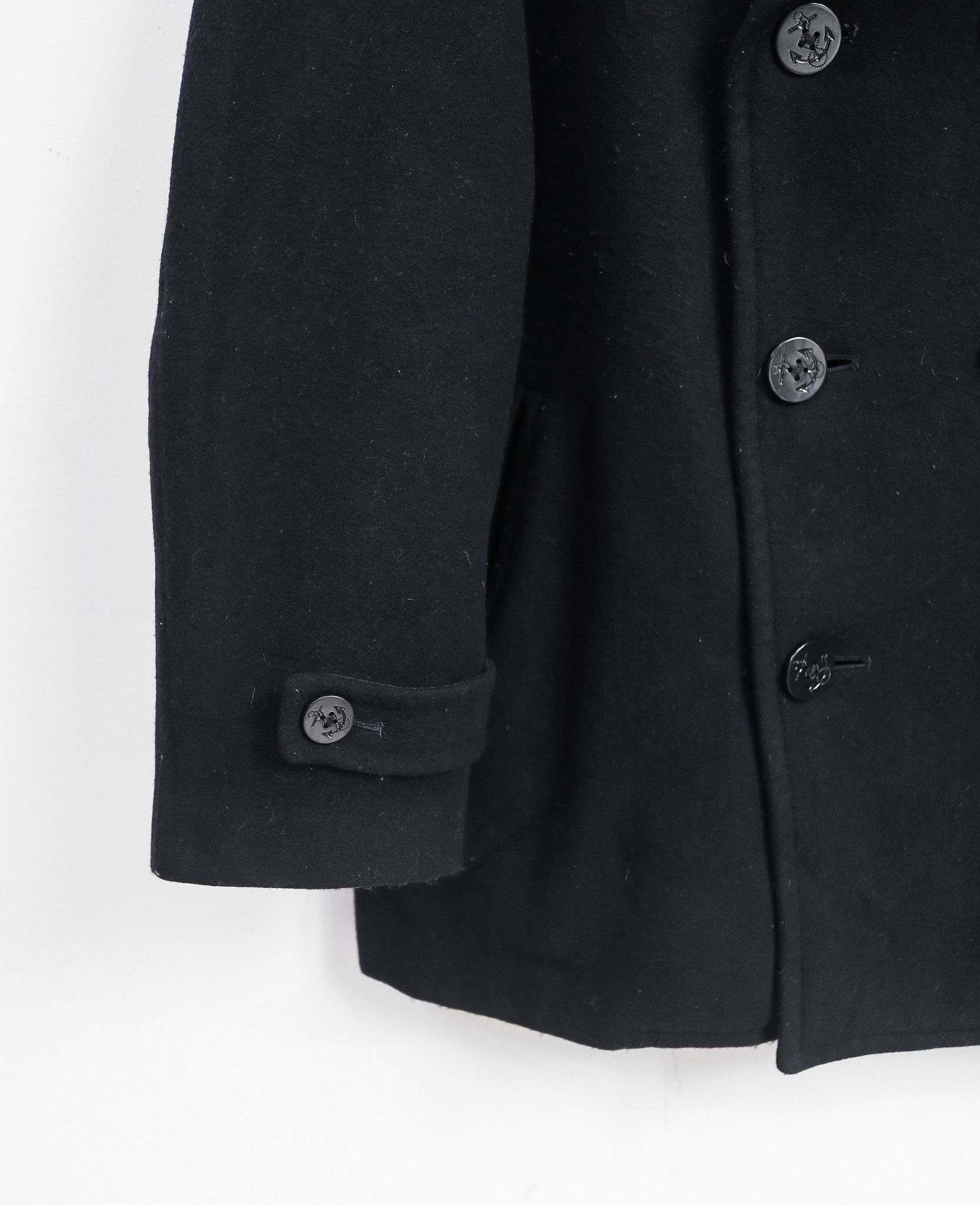 12.13.24 - VTG WOOL DOUBLE BREASTED BLAZER JACKET - UNIQLO