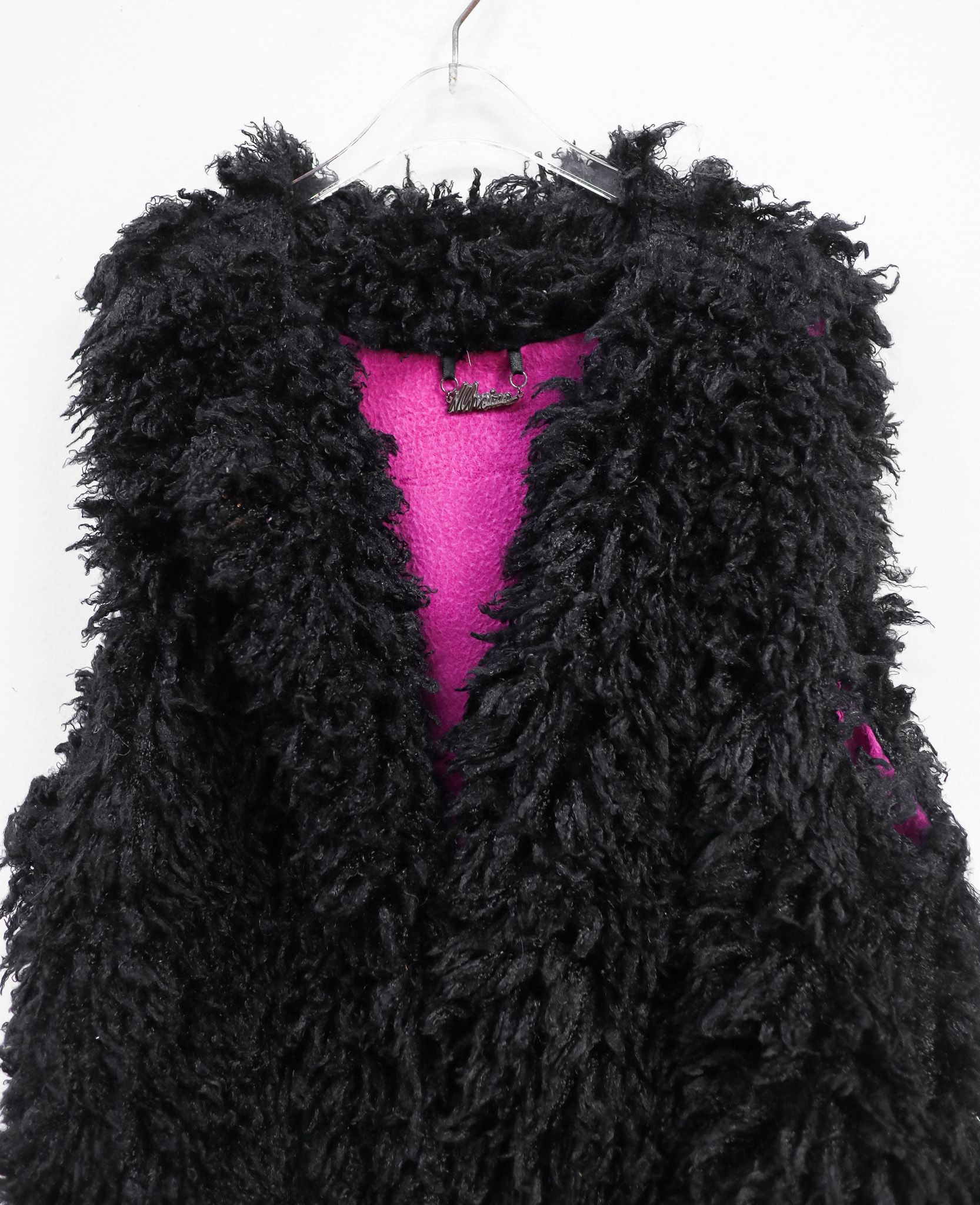 12.16.24 - VTG FAUX FUR VEST JACKET - CHAIZE