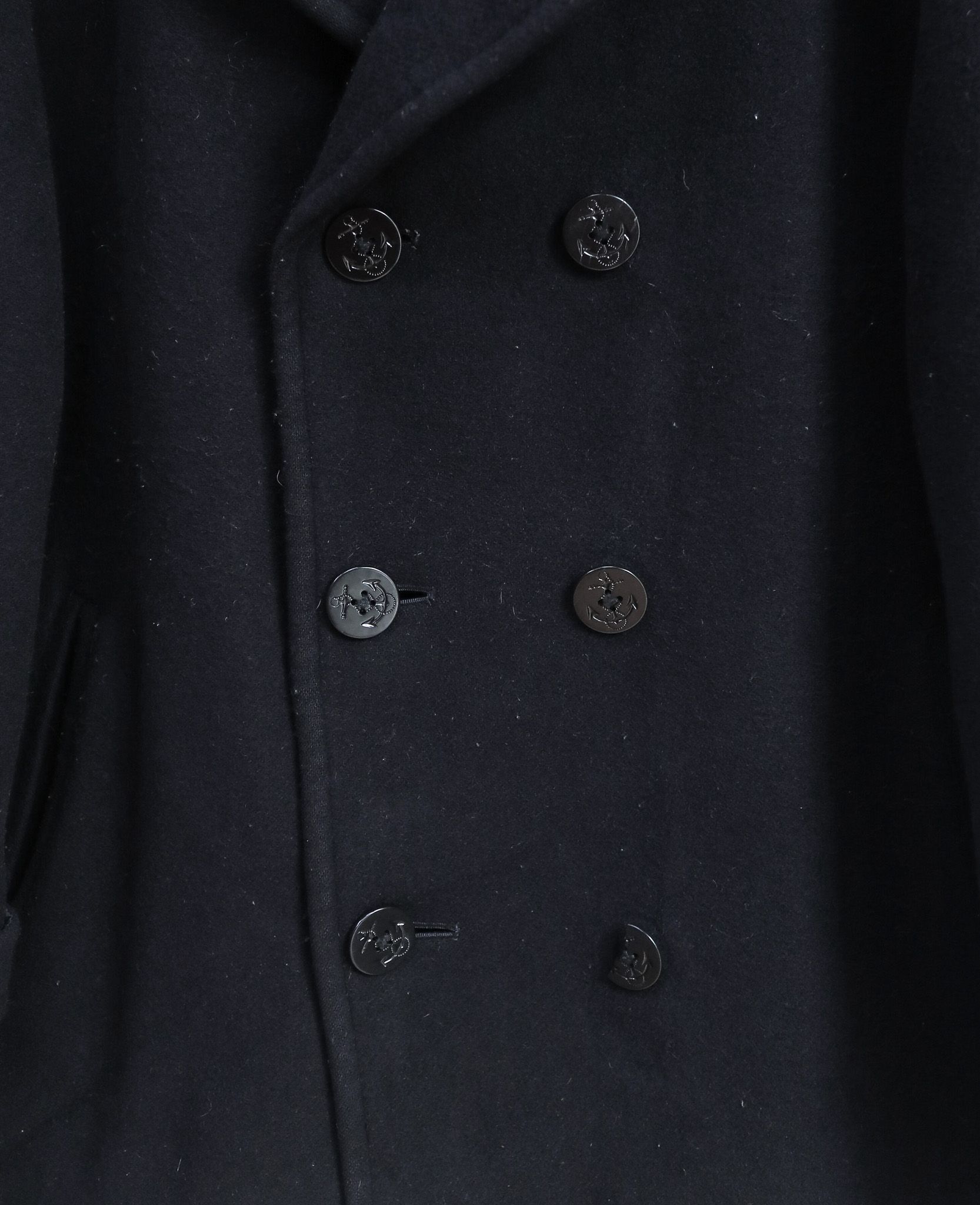 12.13.24 - VTG WOOL DOUBLE BREASTED BLAZER JACKET - UNIQLO