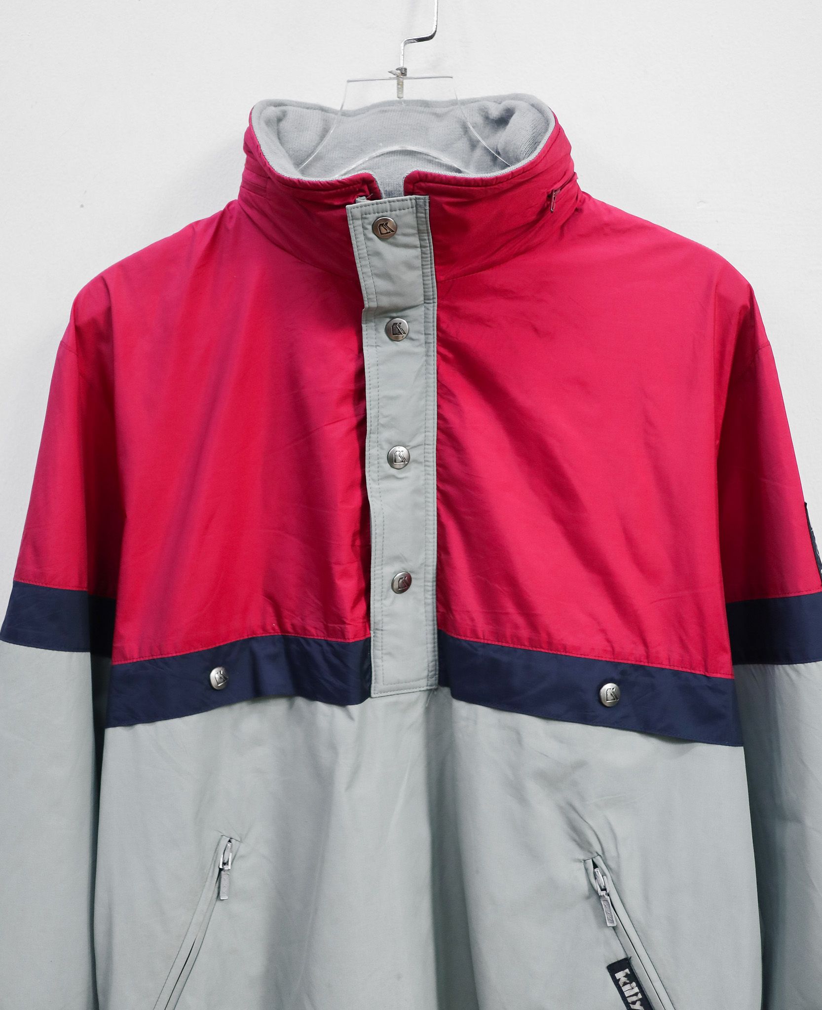 12.22.24 - VTG QUARTER ZIP WINDBREAKER JACKET - KILLY by ASICS