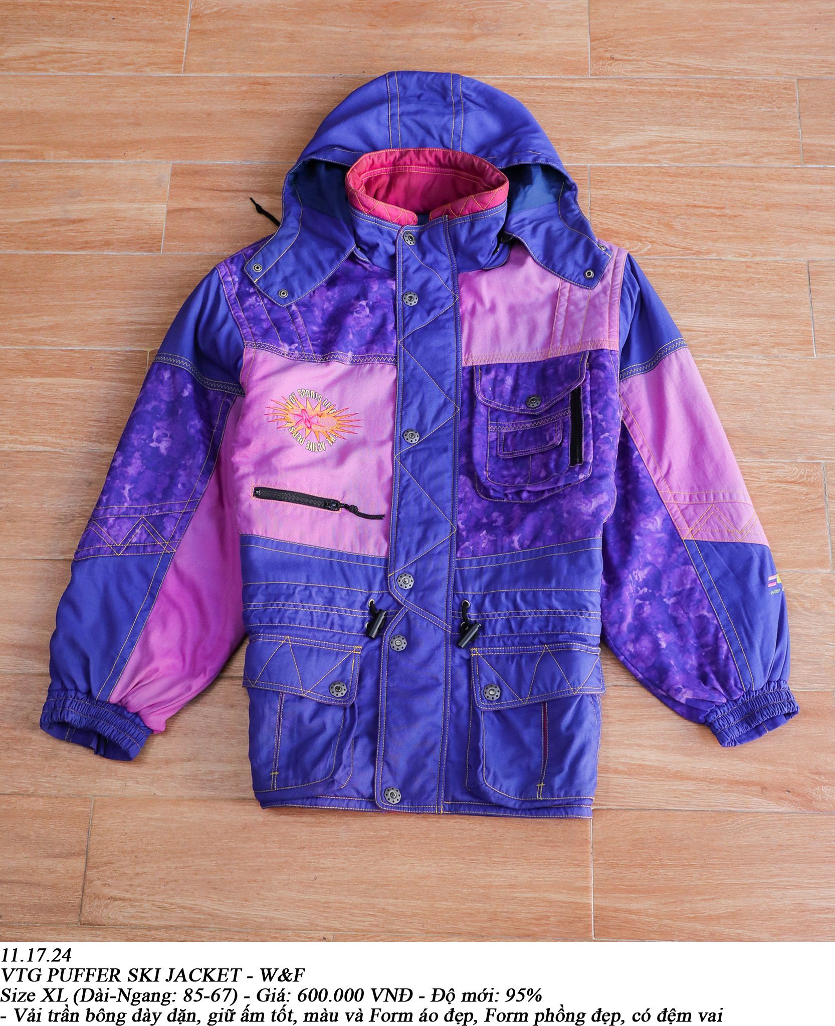 11.17.24 - VTG PUFFER SKI JACKET - W&F
