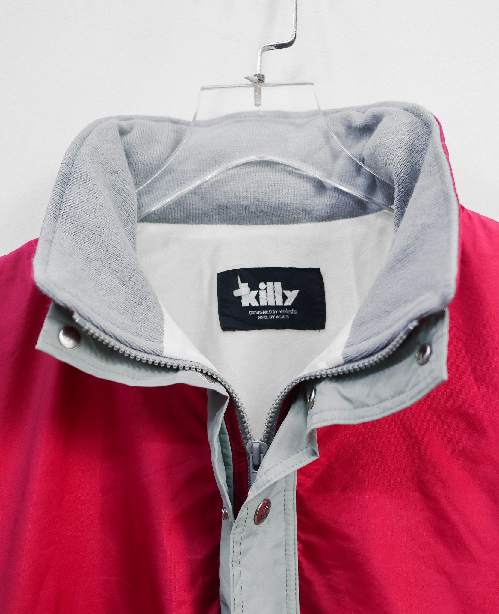 12.22.24 - VTG QUARTER ZIP WINDBREAKER JACKET - KILLY by ASICS