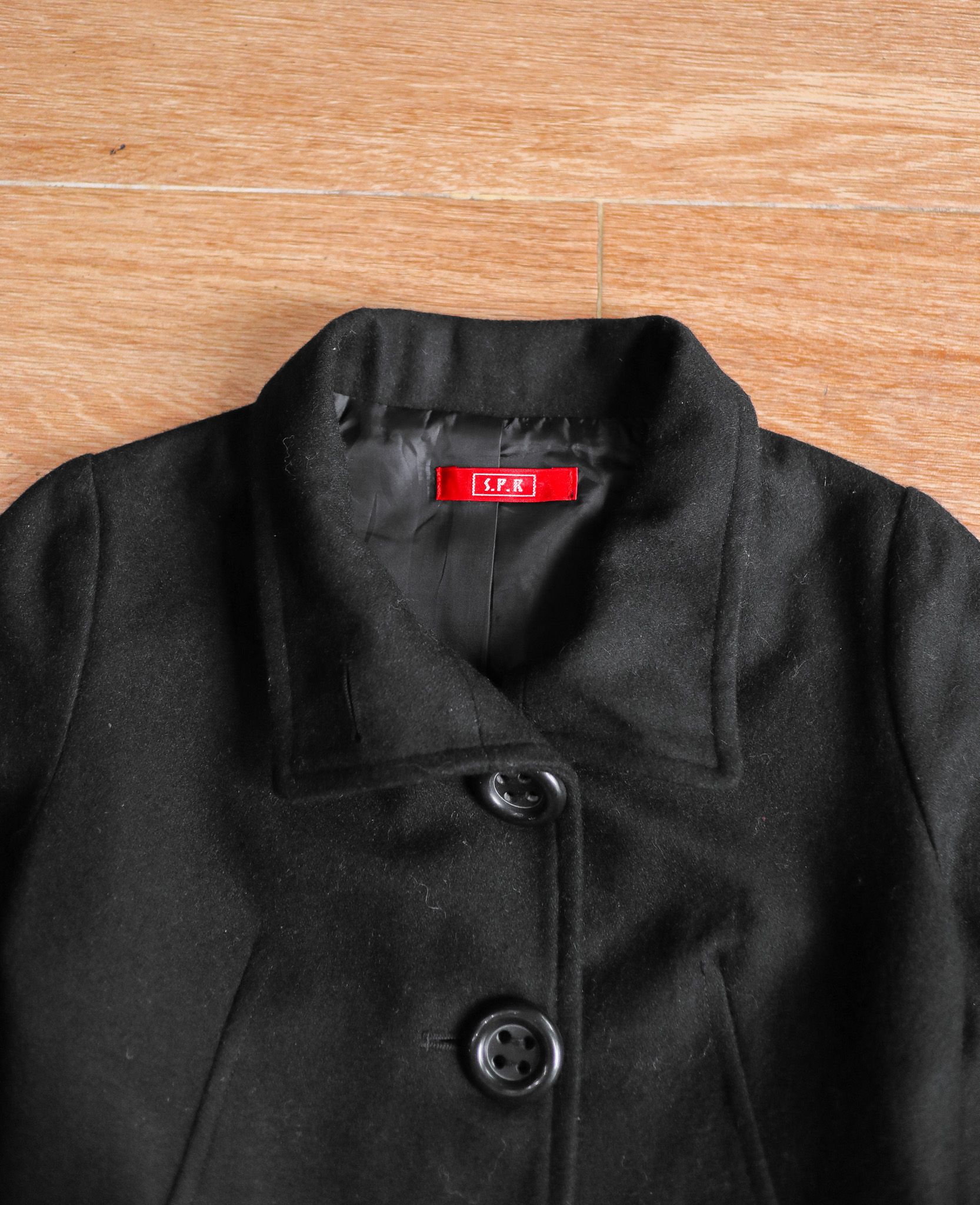 12.06.24 - VTG CROPPED WOOL JACKET - S.P.R