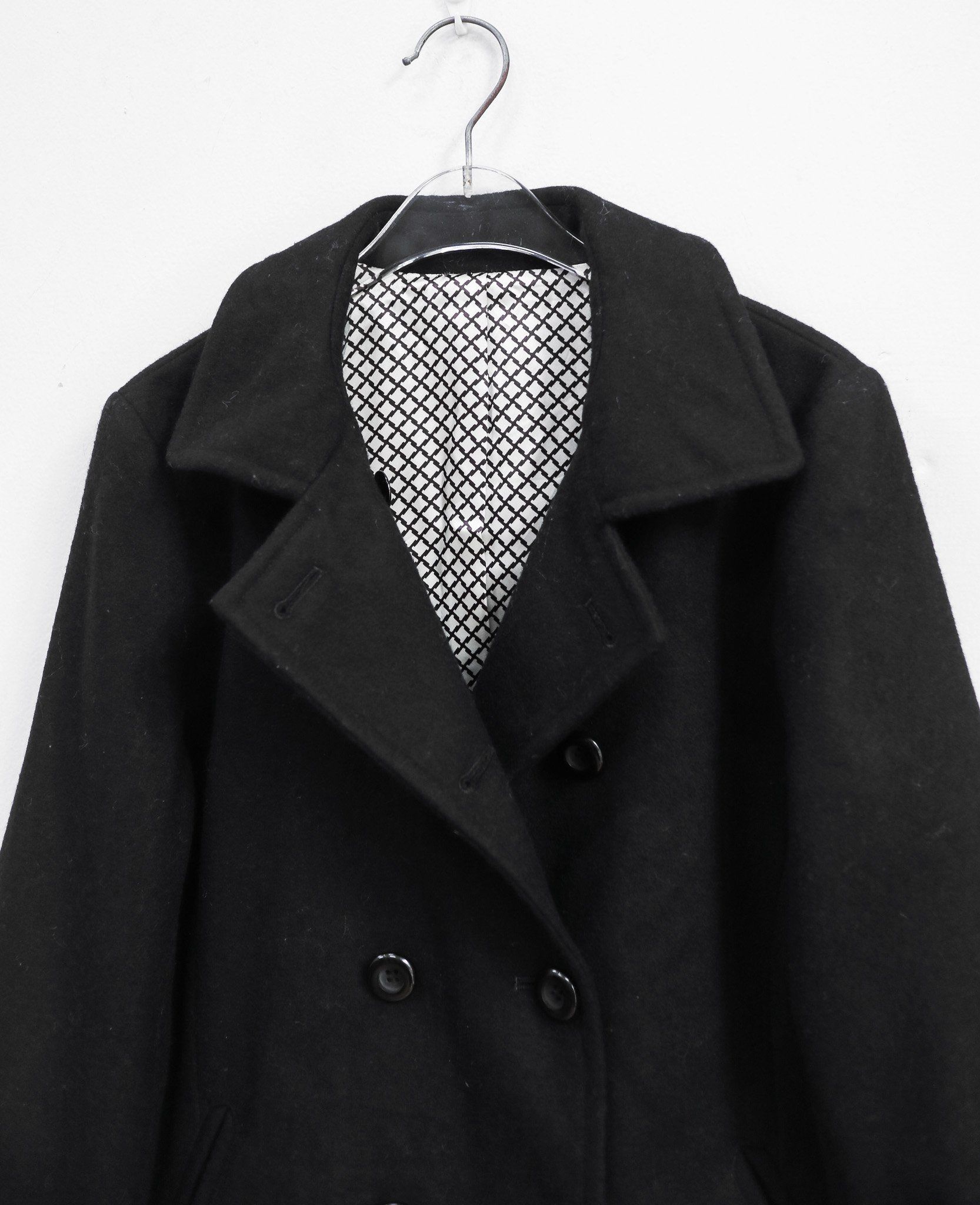 12.13.24 - VTG WOOL DOUBLE BREASTED BLAZER JACKET - INNOWAVE