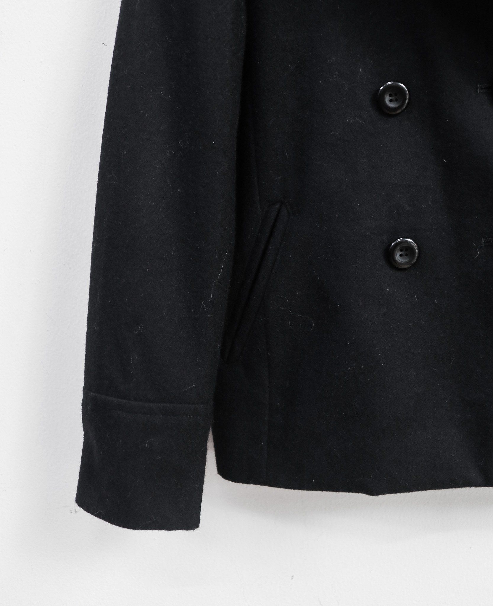 12.13.24 - VTG WOOL DOUBLE BREASTED BLAZER JACKET - INNOWAVE