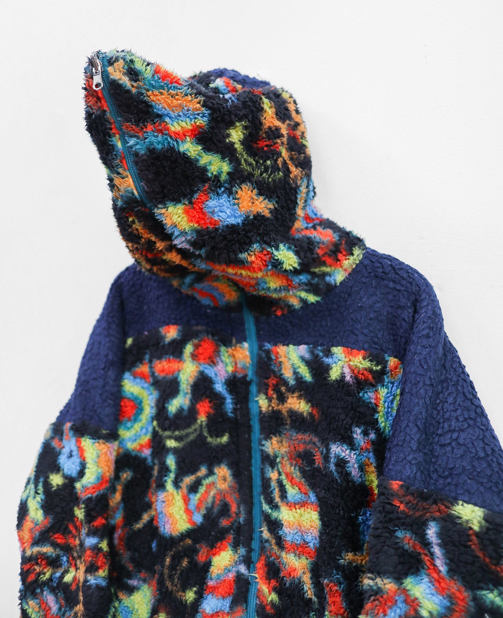 12.11.24 - VTG FLEECE REVERSIBLE ZIP UP HOODIE