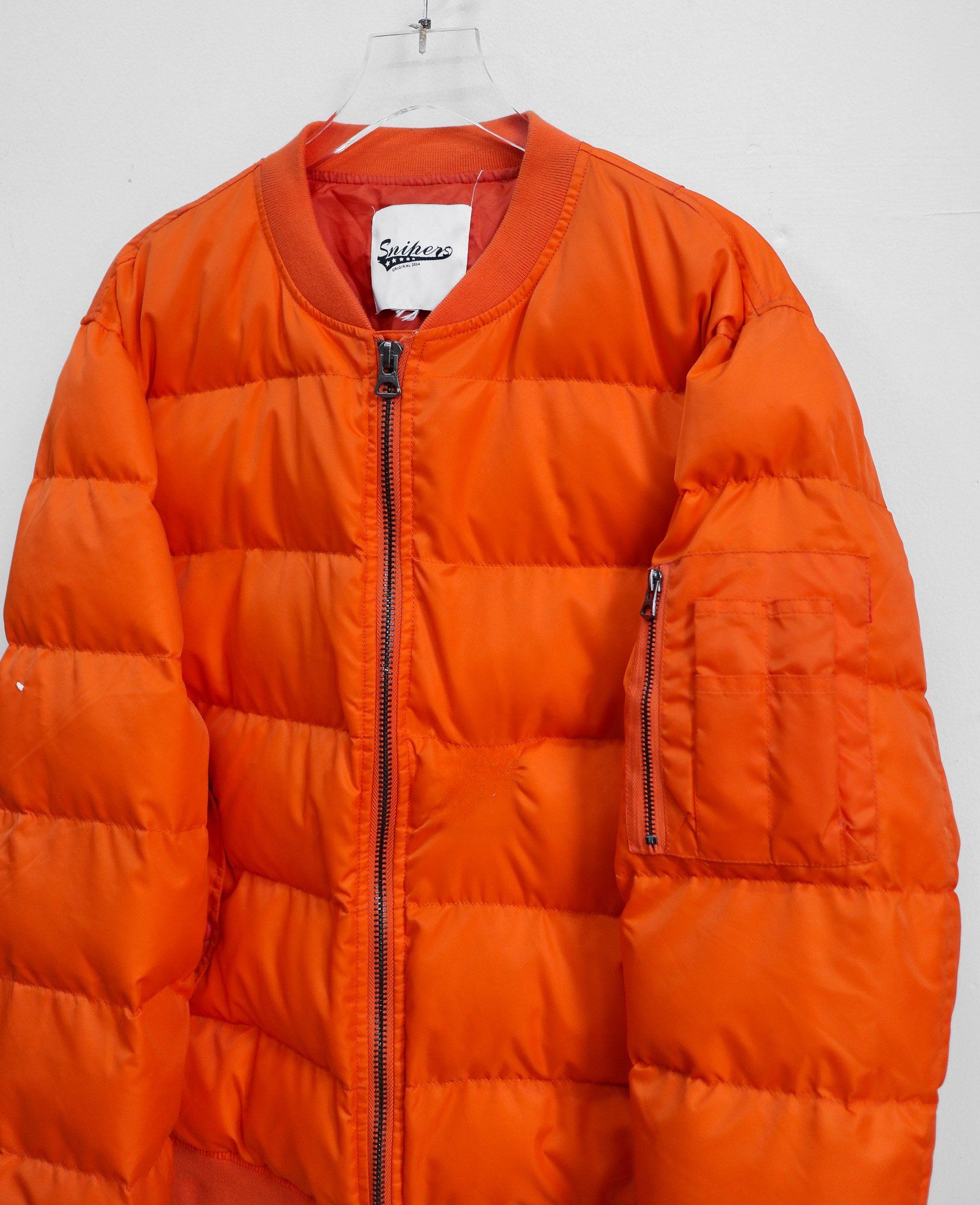 12.15.24 - VTG OVERSIZED PUFFER BOMBER JACKET - SNIPERS