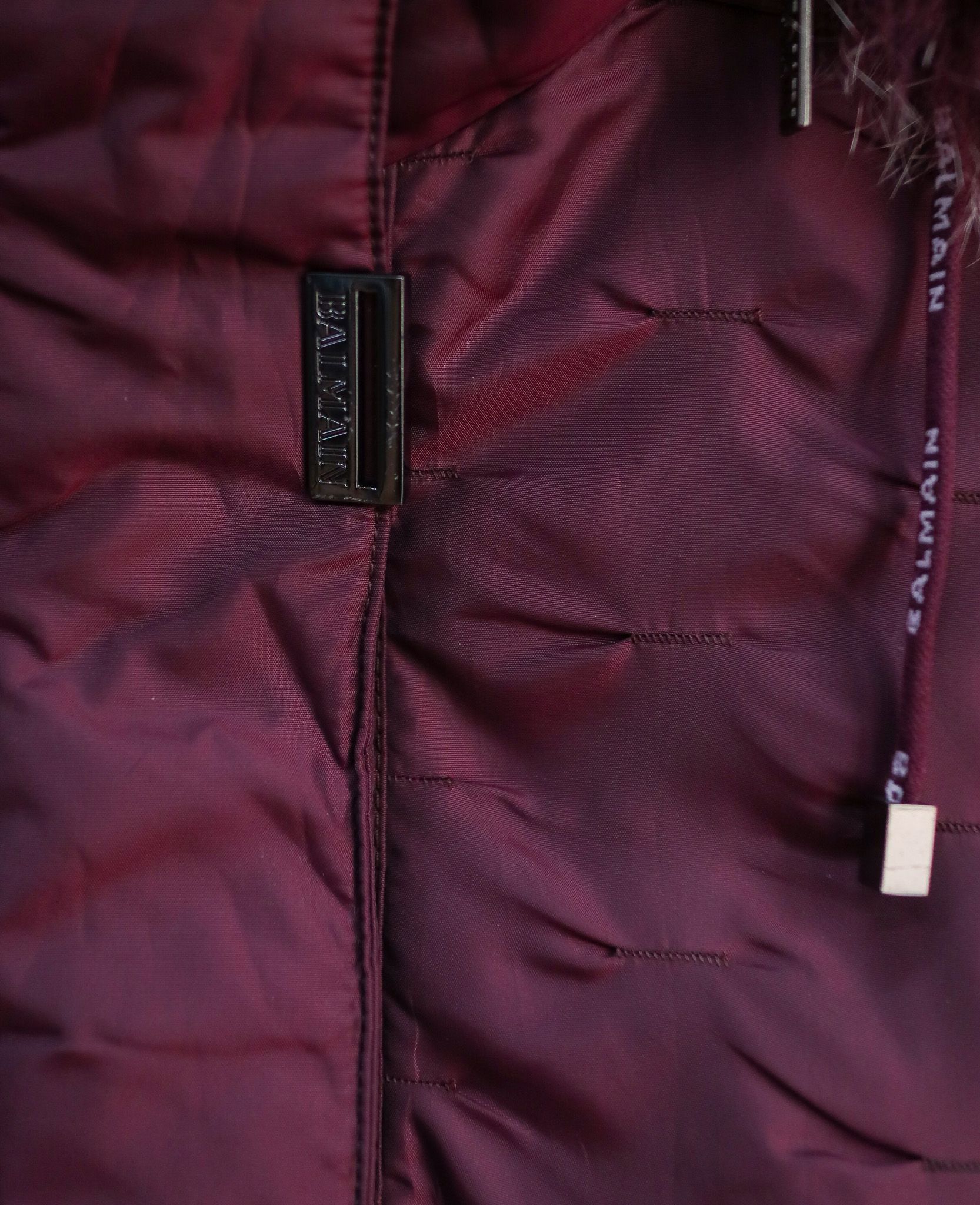 12.15.24 - VTG WINDBREAKER PUFFER JACKET - BALMAIN PARIS
