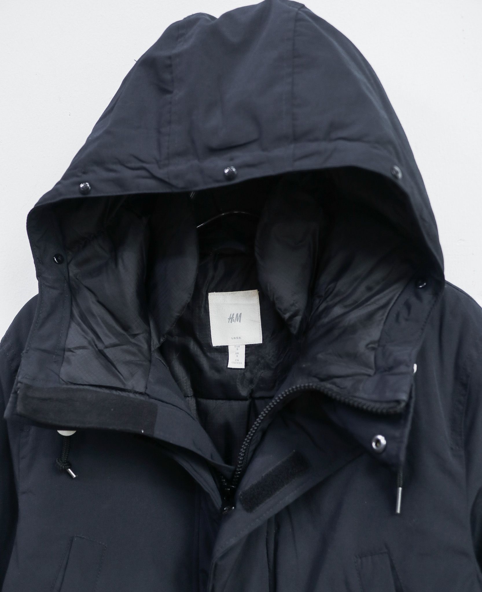 12.15.24 - VTG PUFFER PARKA JACKET - H&M DIVIDED