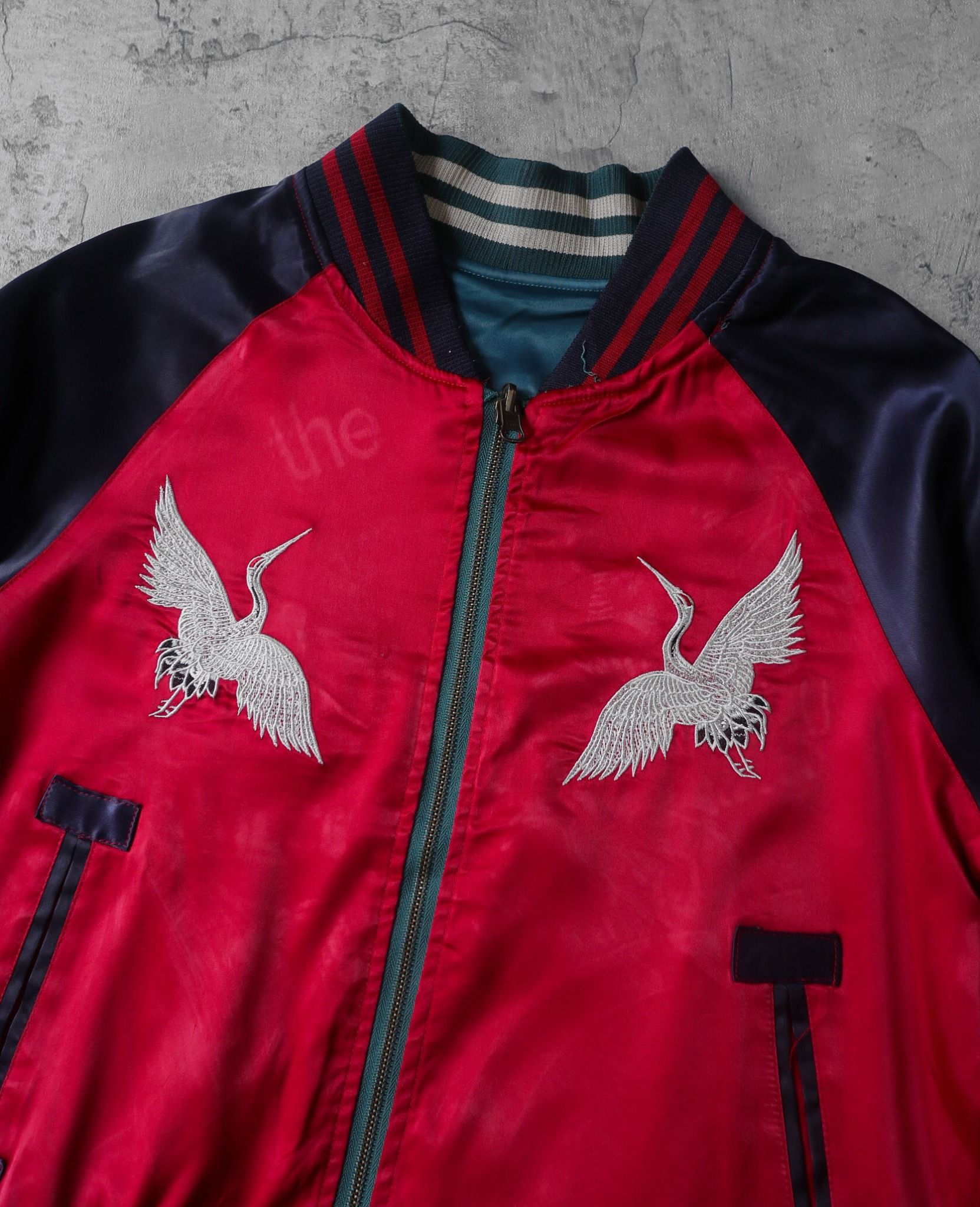 02.28.24 - VTG CROPPED REVERSIBLE SUKAJAN JACKET