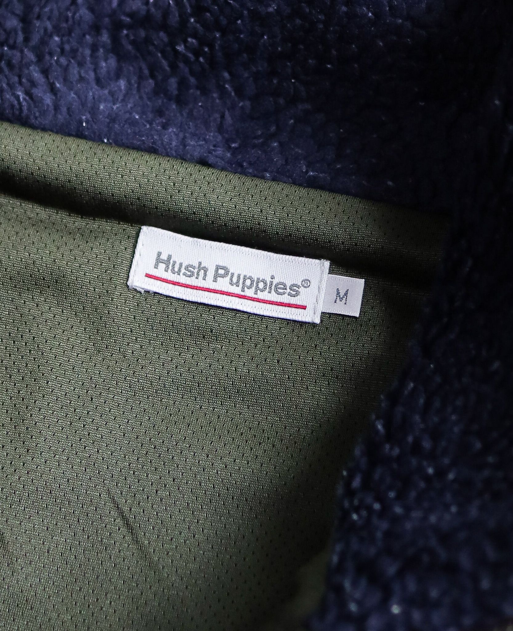 12.08.24 - VTG FLEECE VEST JACKET - HUSH PUPIES