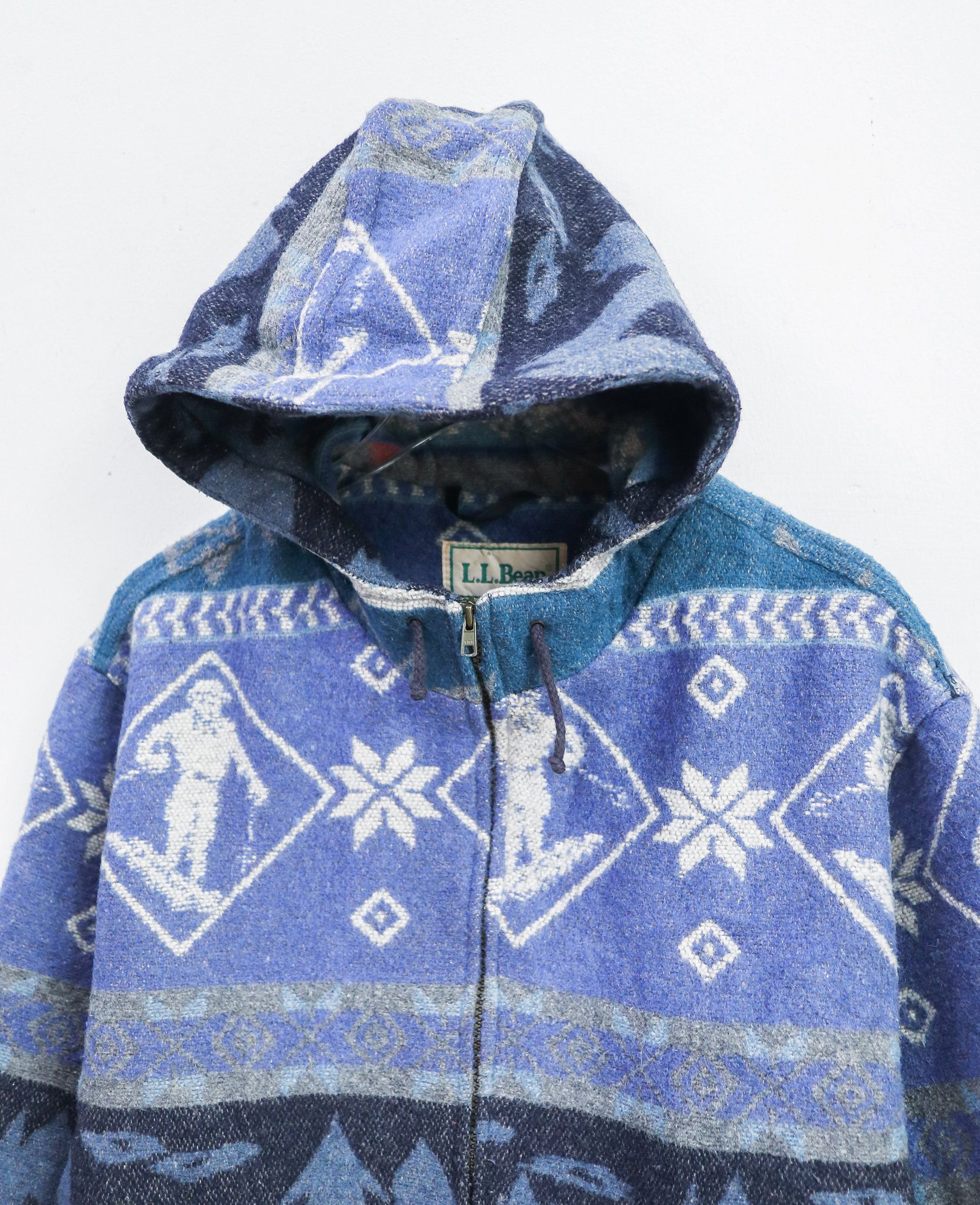 12.15.24 - VTG WOOL HOODED JACKET - L.L.BEAN