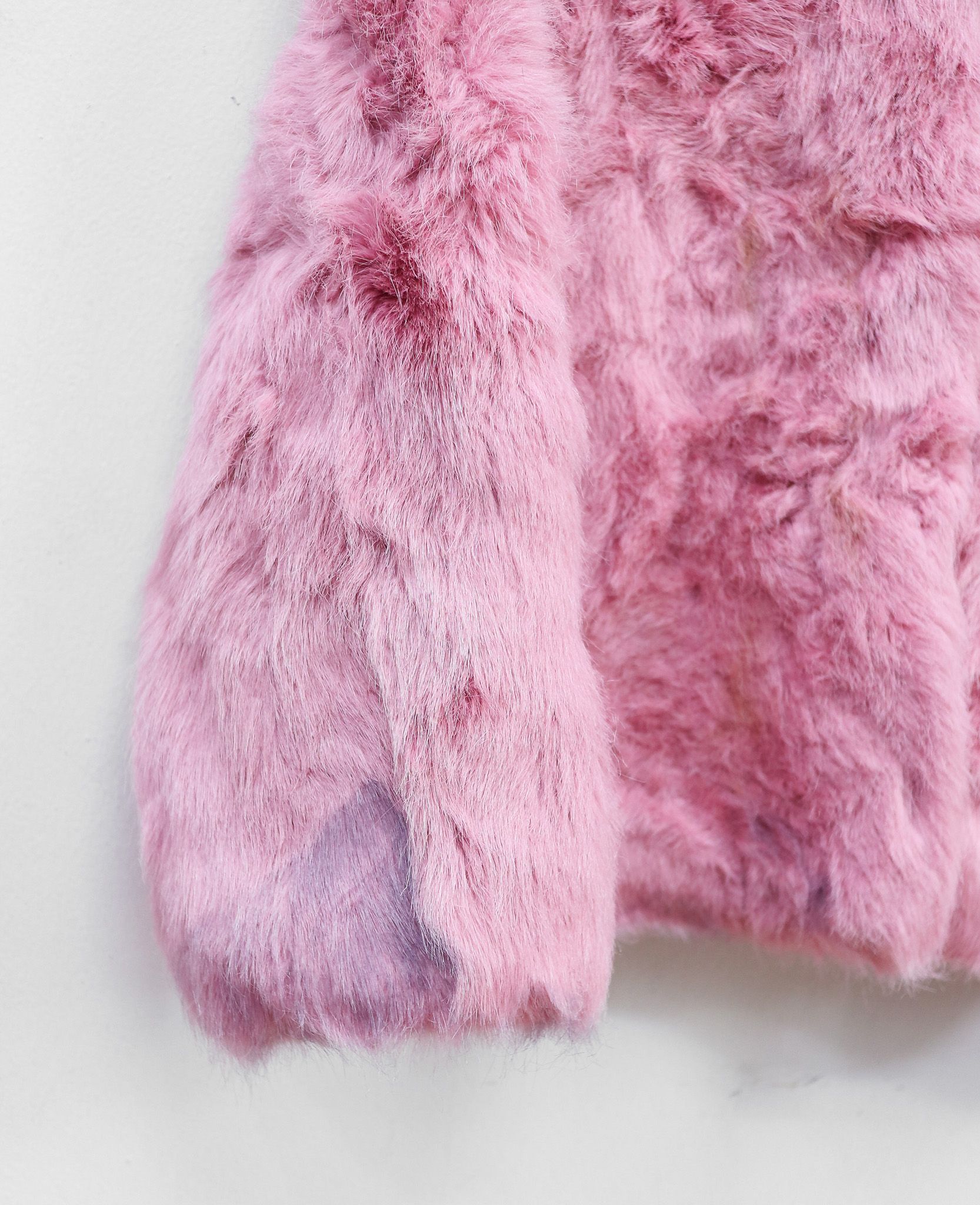 12.20.24 - VTG CROPPED FAUX FUR JACKET - DUO DUO