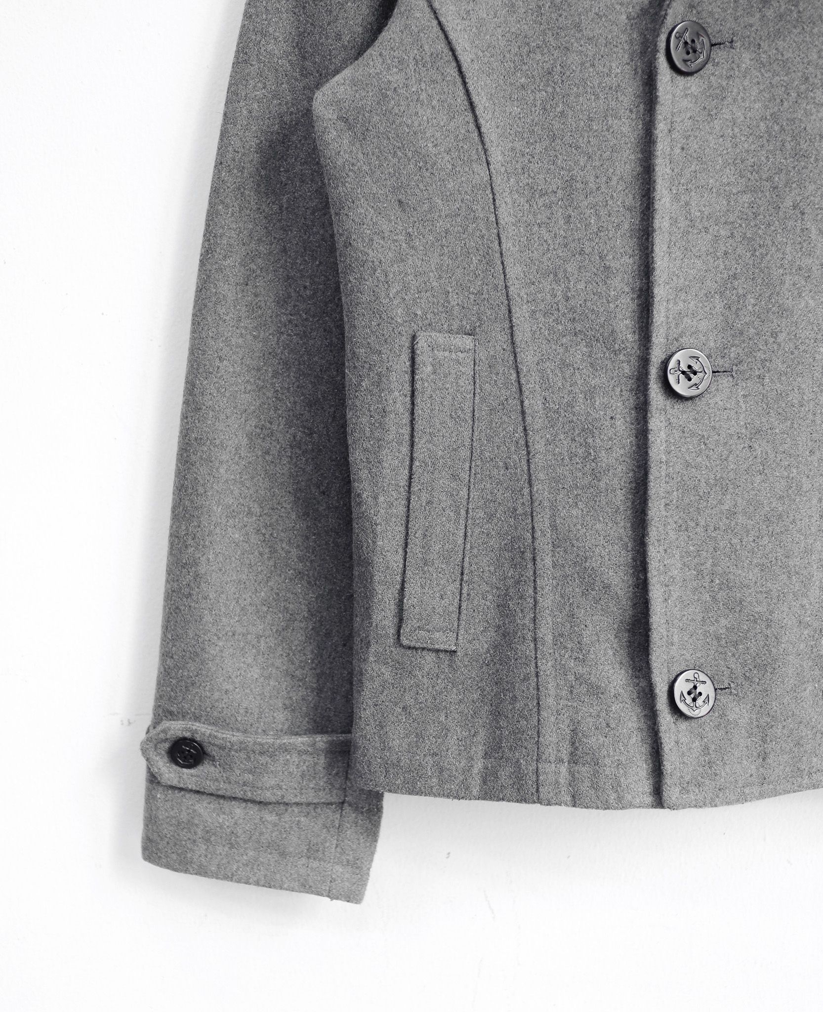12.09.24 - VTG WOOL DOUBLE BREASTED BLAZER JACKET - SUGGESTION