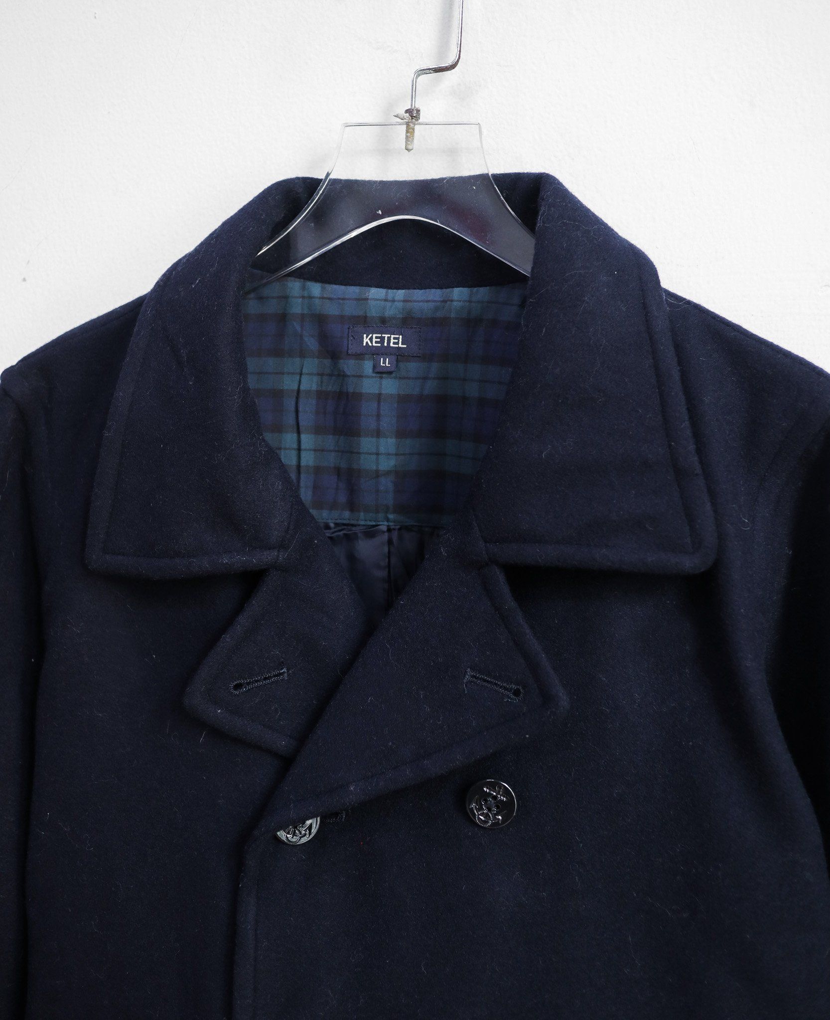 12.09.24 - VTG WOOL DOUBLE BREASTED BLAZER JACKET - KETEL