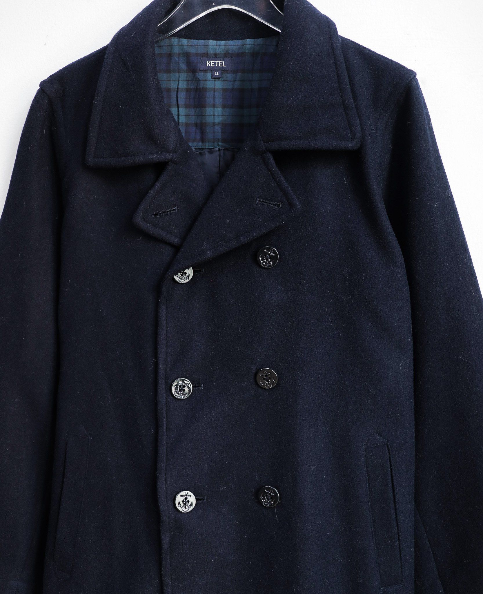 12.09.24 - VTG WOOL DOUBLE BREASTED BLAZER JACKET - KETEL