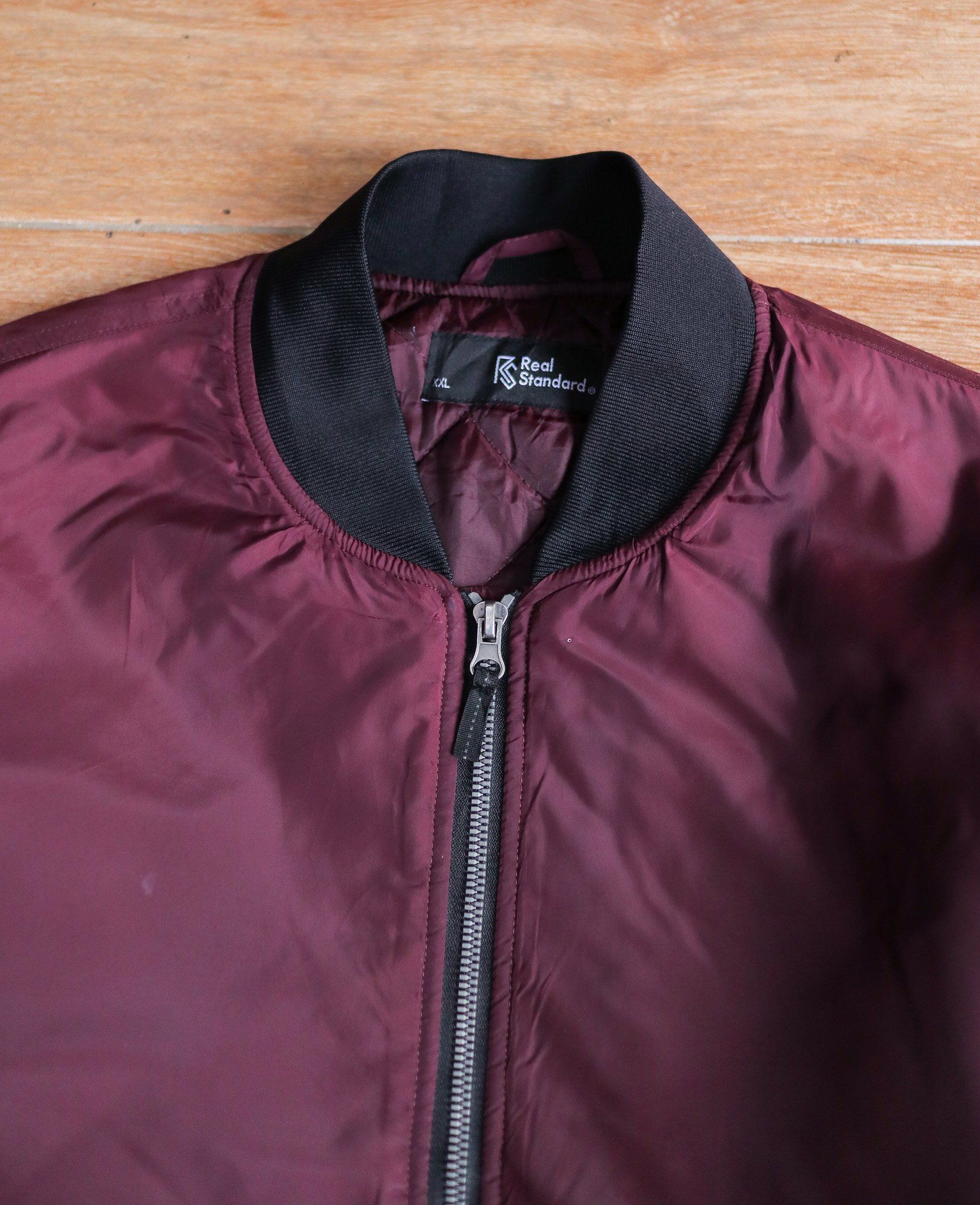 12.08.24 - VTG NYLON BOMBER JACKET - REAL STANDARD