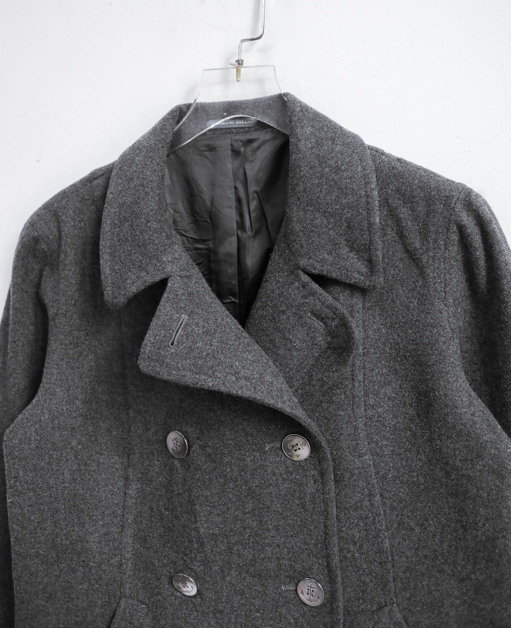 12.09.24 - VTG WOOL DOUBLE BREASTED BLAZER JACKET - MIROMICHI NAKANO