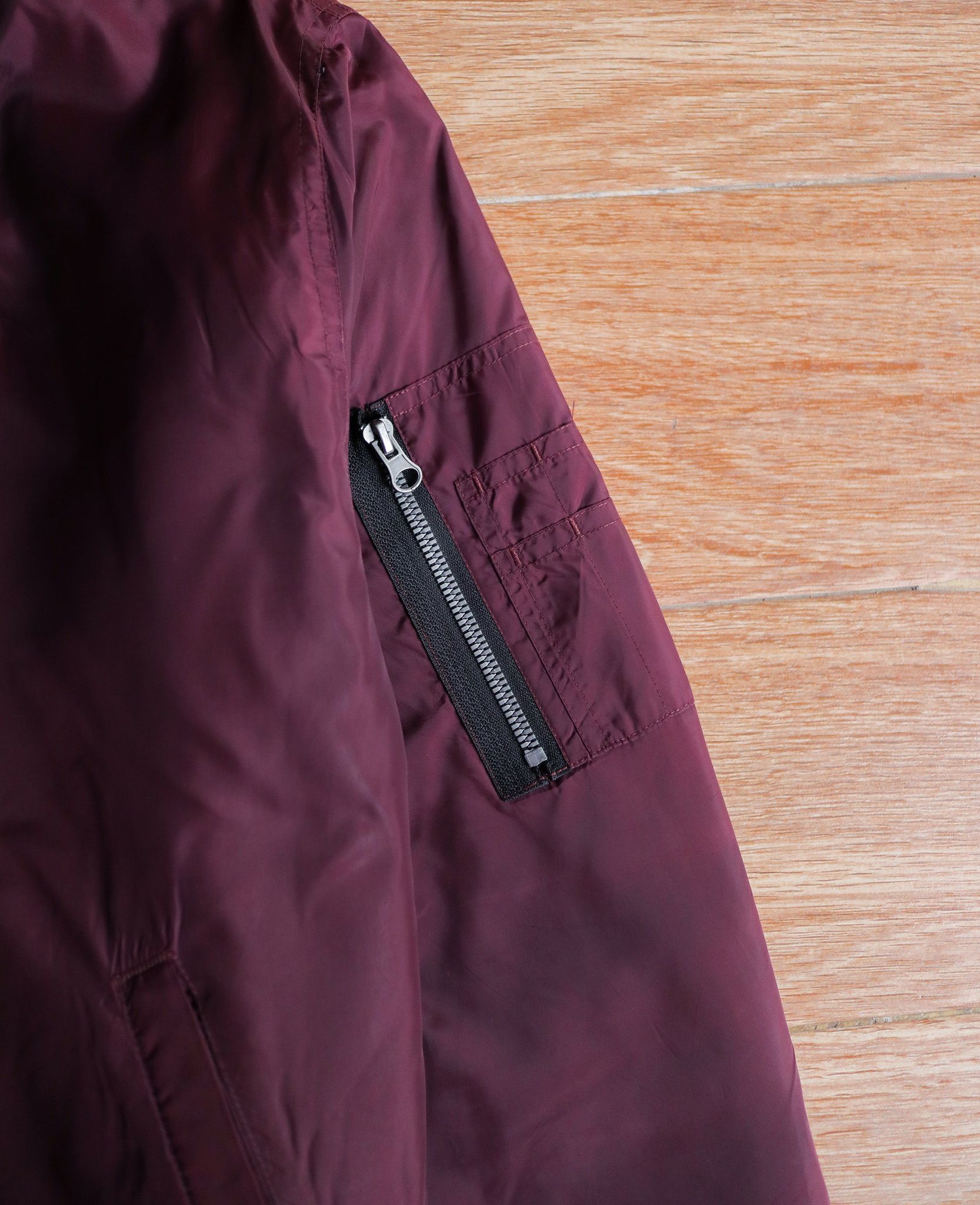 12.08.24 - VTG NYLON BOMBER JACKET - REAL STANDARD
