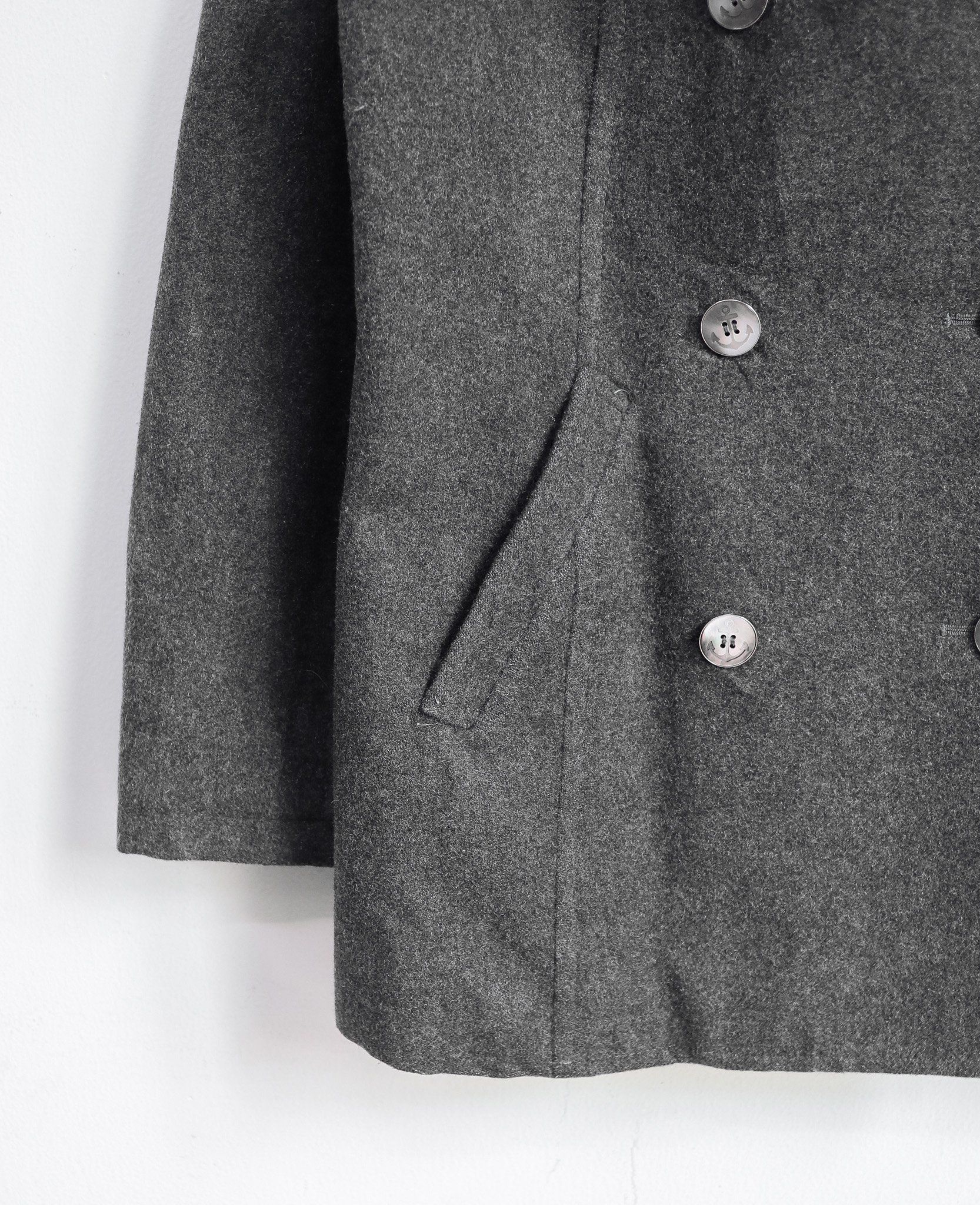 12.09.24 - VTG WOOL DOUBLE BREASTED BLAZER JACKET - MIROMICHI NAKANO