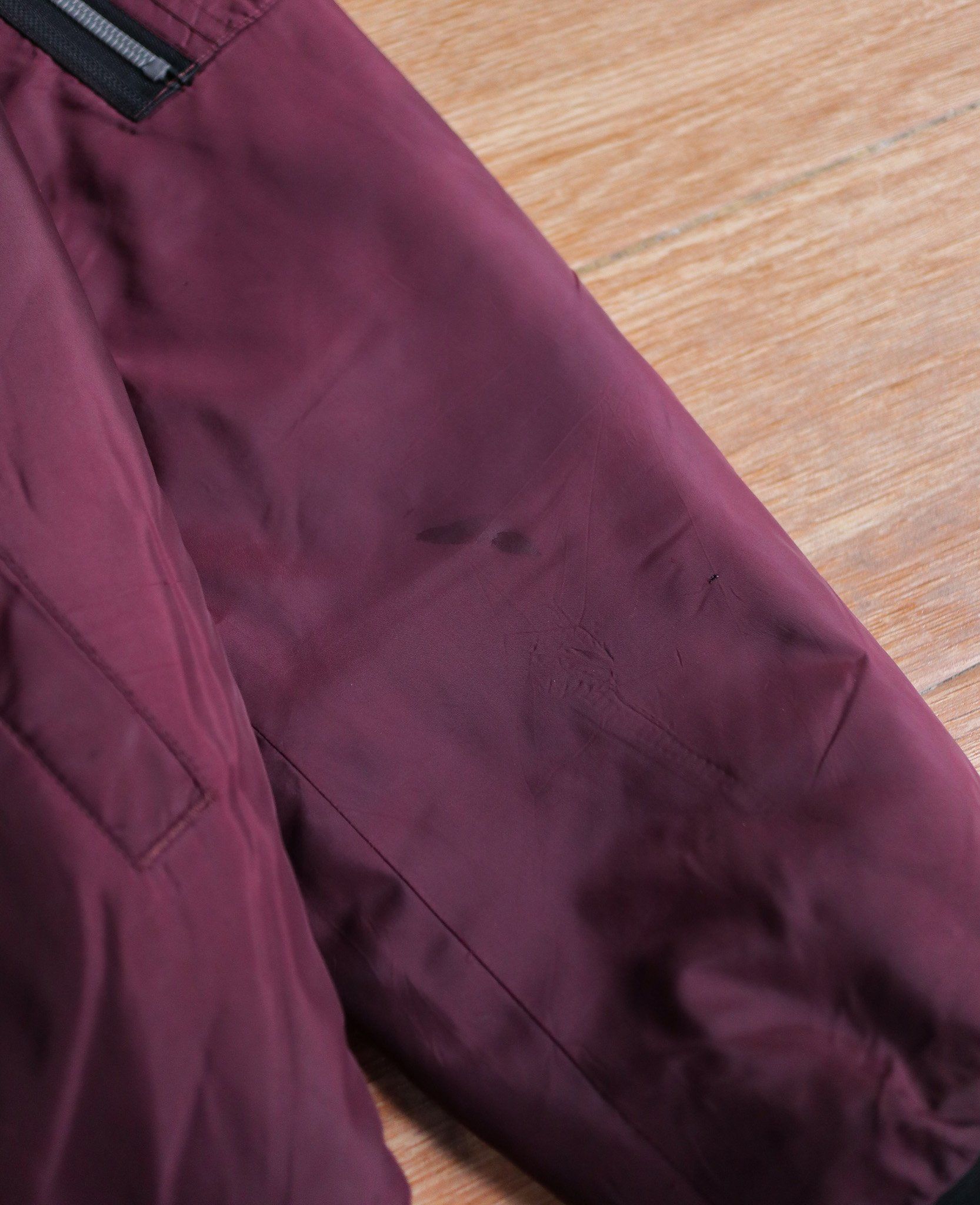 12.08.24 - VTG NYLON BOMBER JACKET - REAL STANDARD