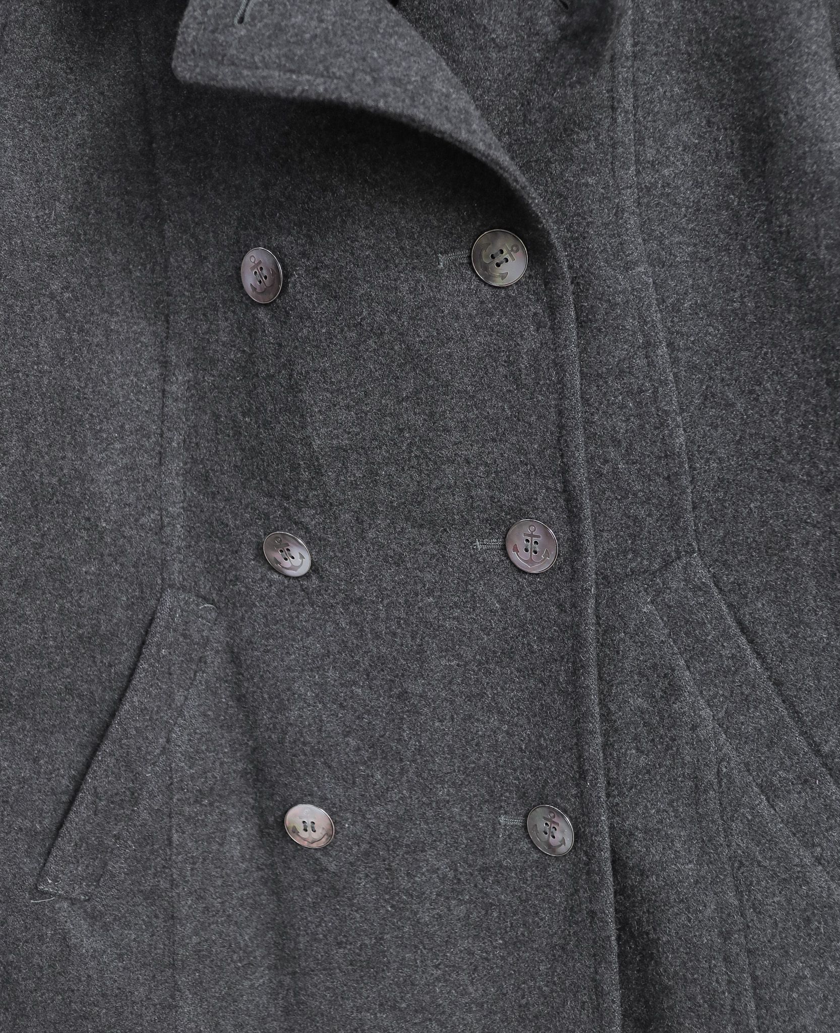 12.09.24 - VTG WOOL DOUBLE BREASTED BLAZER JACKET - MIROMICHI NAKANO