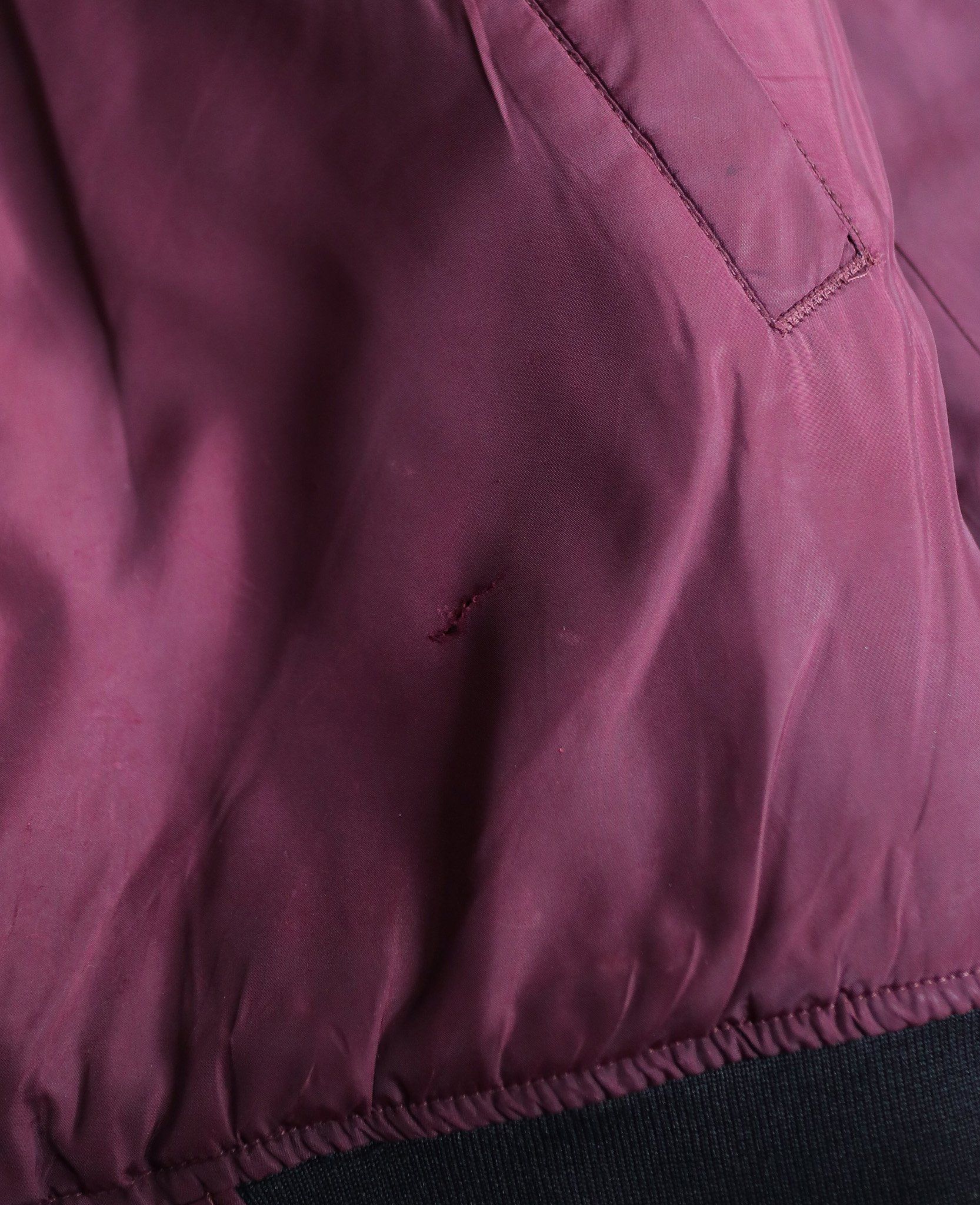 12.08.24 - VTG NYLON BOMBER JACKET - REAL STANDARD