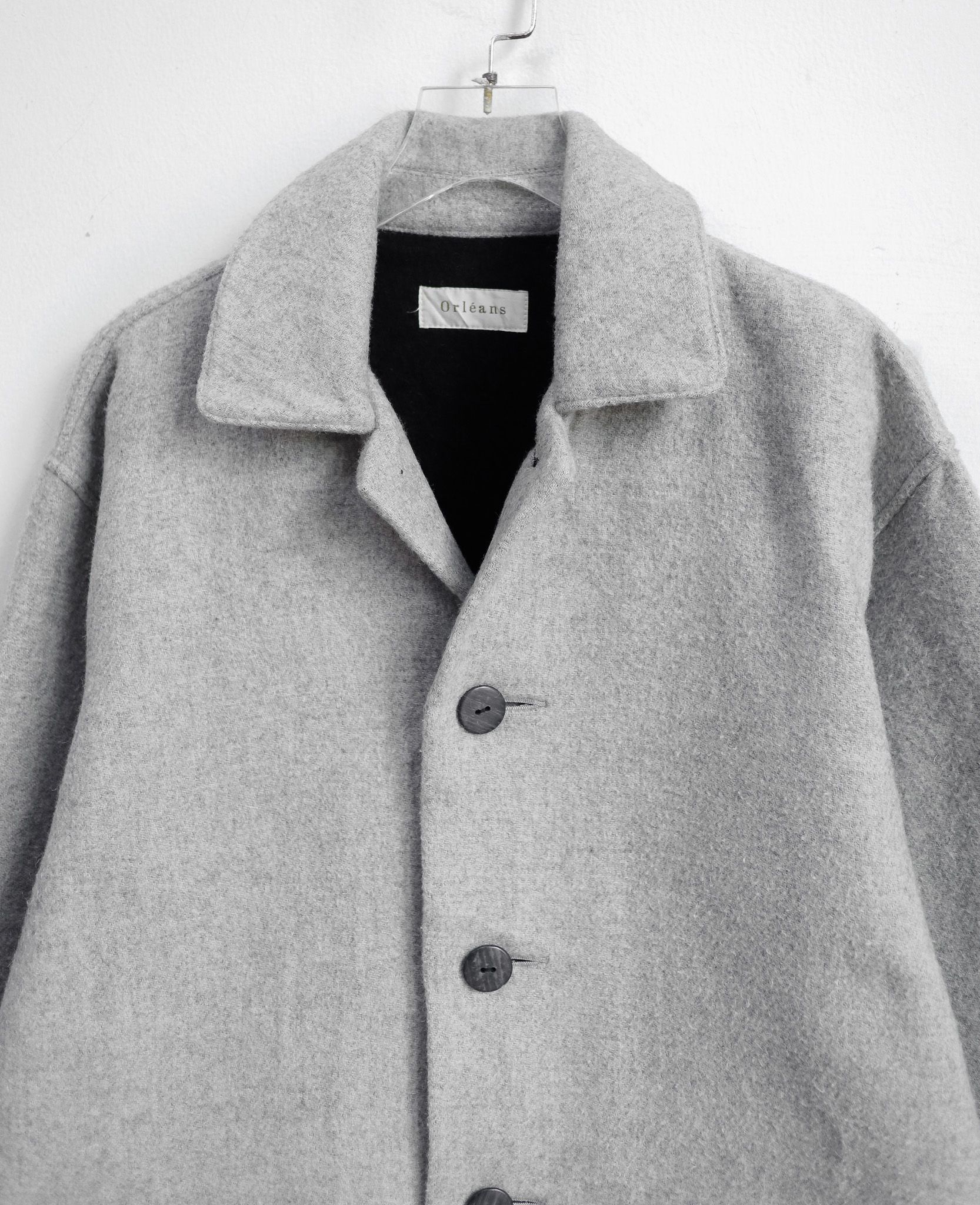 12.09.24 - VTG WOOL COAT JACKET - ORLEANS