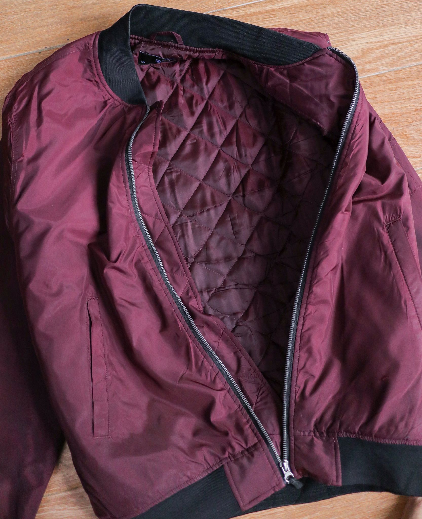 12.08.24 - VTG NYLON BOMBER JACKET - REAL STANDARD