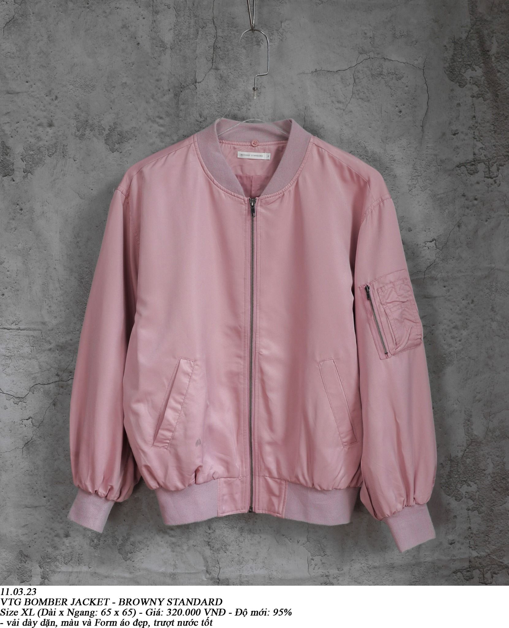 11.03.23 - VTG BOMBER JACKET - BROWNY STANDARD