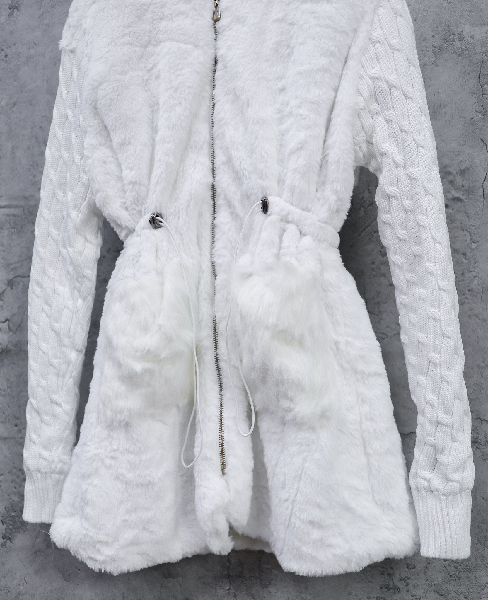 12.20.24 - VTG FAUX FUR JACKET - ADOL