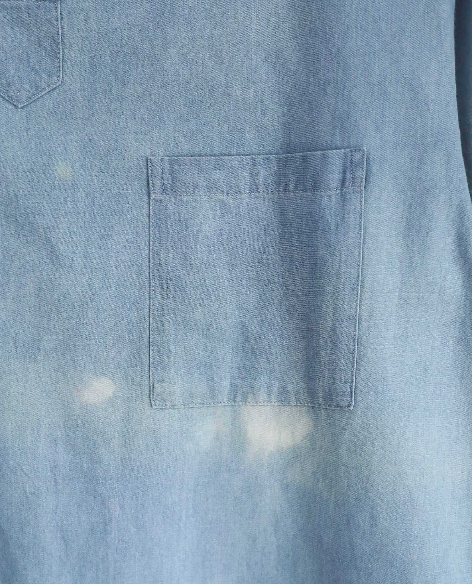 06.29.23 - VTG DENIM PULLOVER SHIRT - IKKA