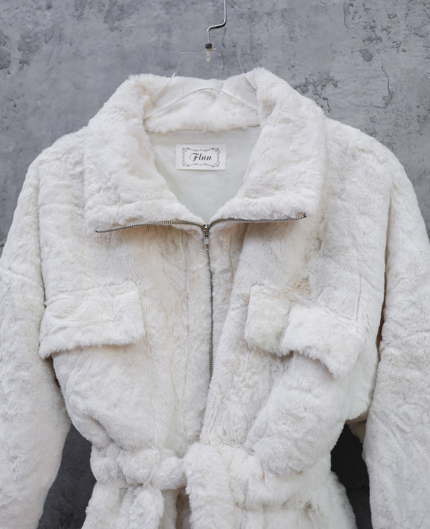 12.20.24 - VTG FAUX FUR JACKET - FLNN