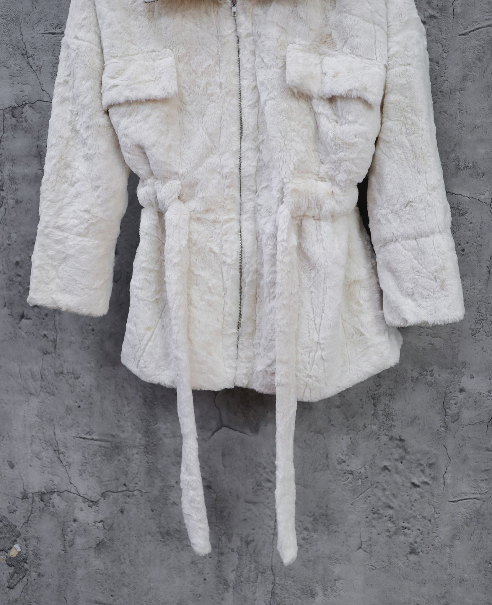 12.20.24 - VTG FAUX FUR JACKET - FLNN