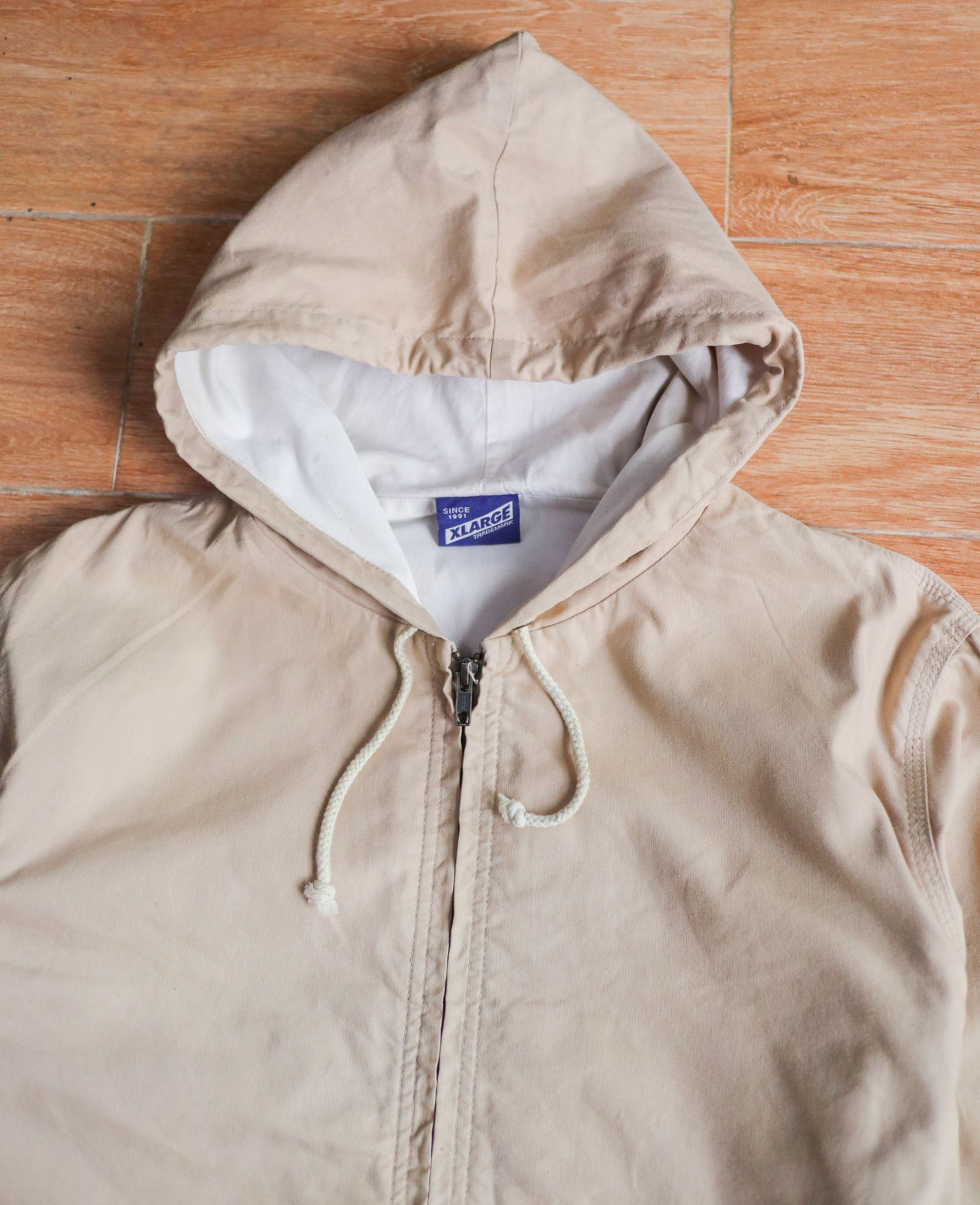 12.08.24 - VTG TWILL HOODED JACKET - XLARGE