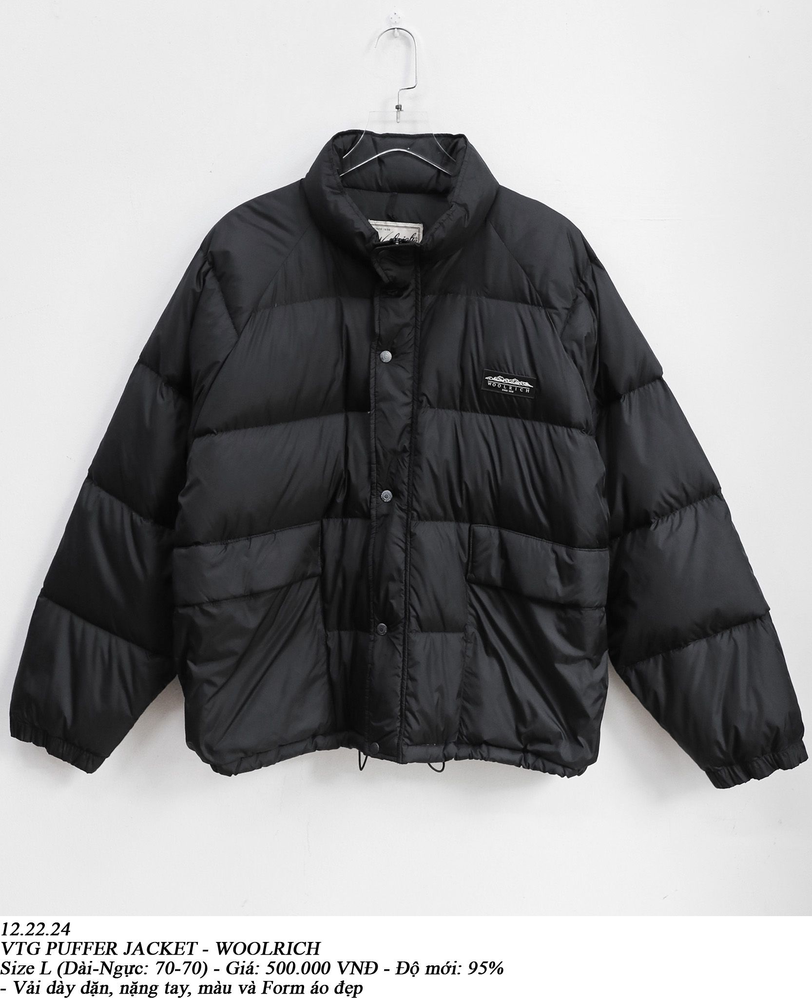 12.22.24 - VTG PUFFER JACKET - WOOLRICH