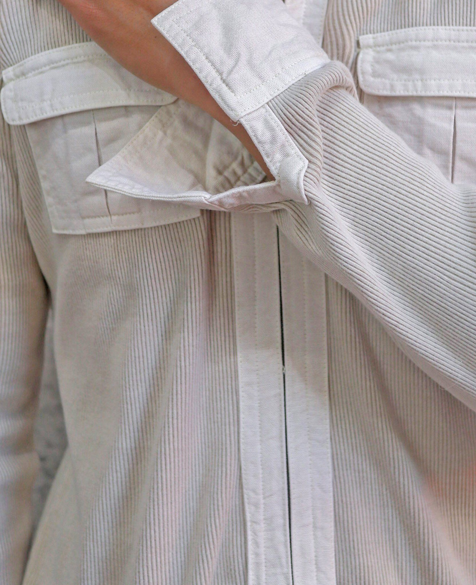 02.23.24 - VTG CROPPED KNIT SHIRT JACKET - MICHEL KLEIN PARIS