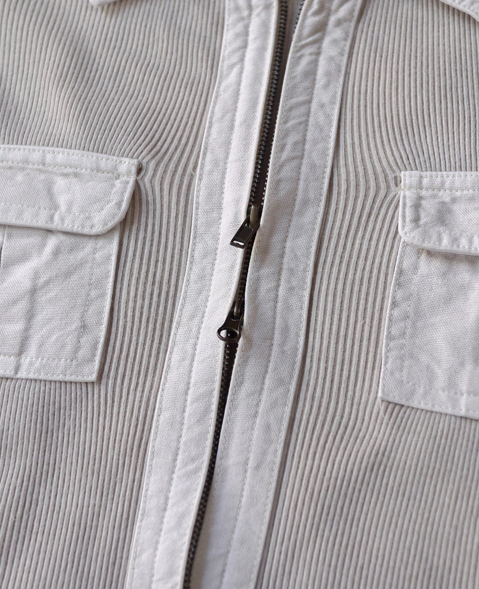 02.23.24 - VTG CROPPED KNIT SHIRT JACKET - MICHEL KLEIN PARIS