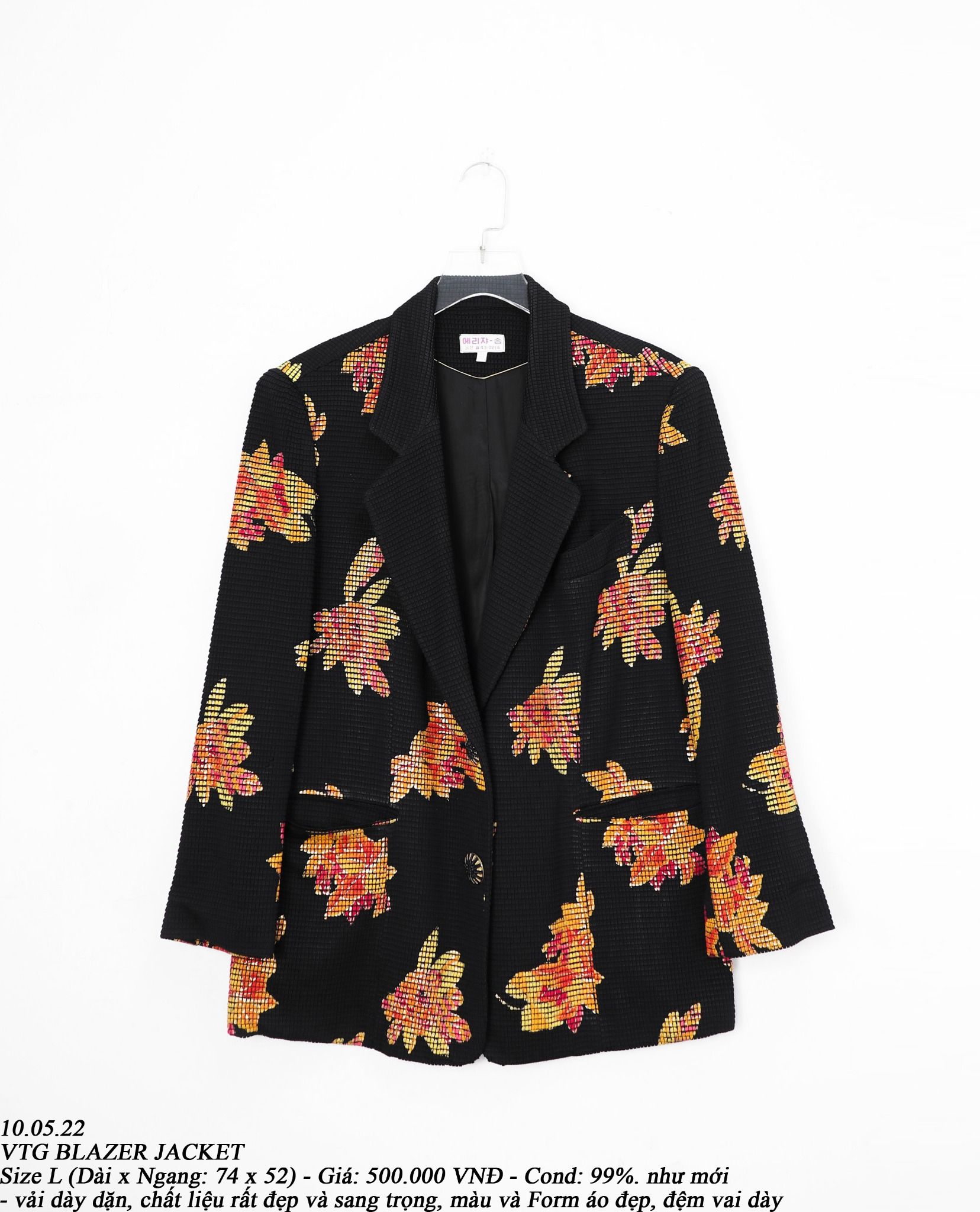 10.05.22 - VTG BLAZER JACKET