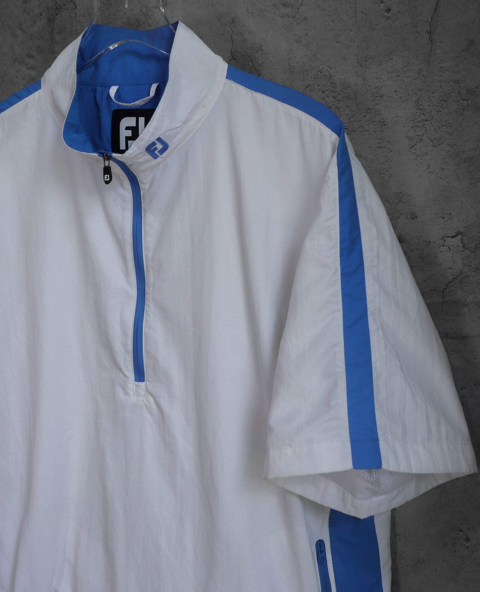 11.03.23 - VTG SS QUARTER ZIP WINDBREAKER JACKET - FJ