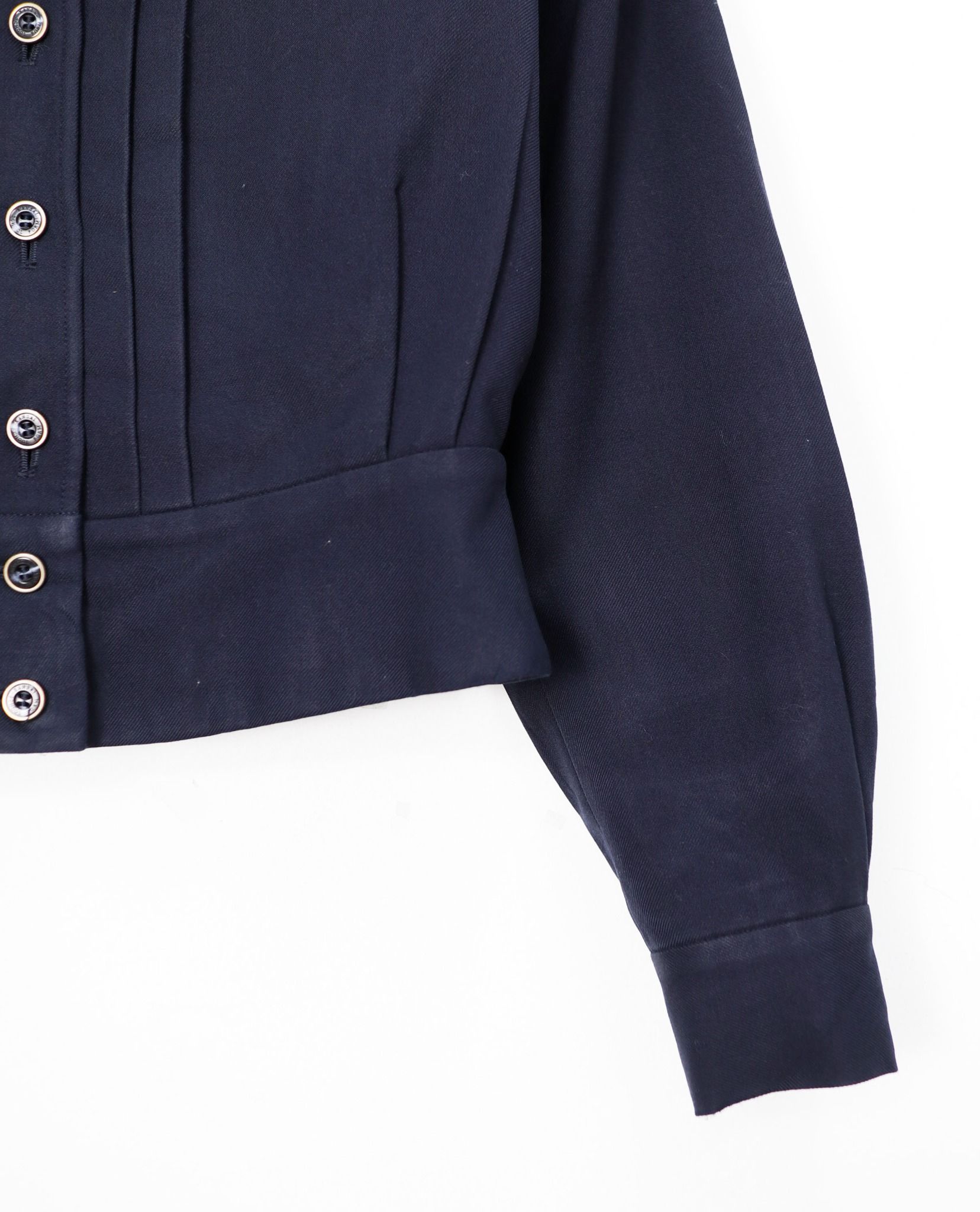 10.05.22 - VTG CROP UNIFORM JACKET - KANSAI SCHOOL FORM