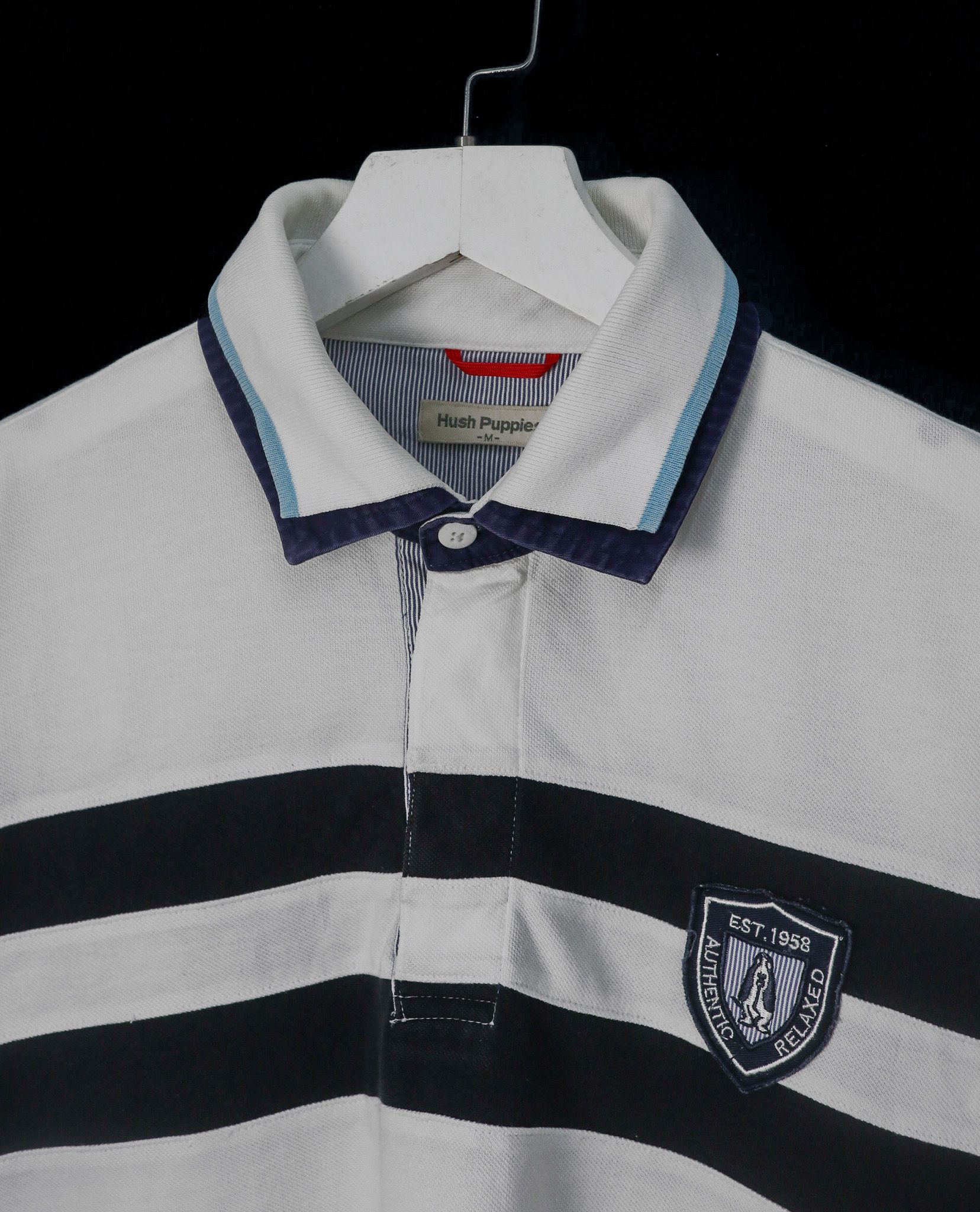 02.07.23 - VTG POLO SHIRT - HUSH PUPPIES