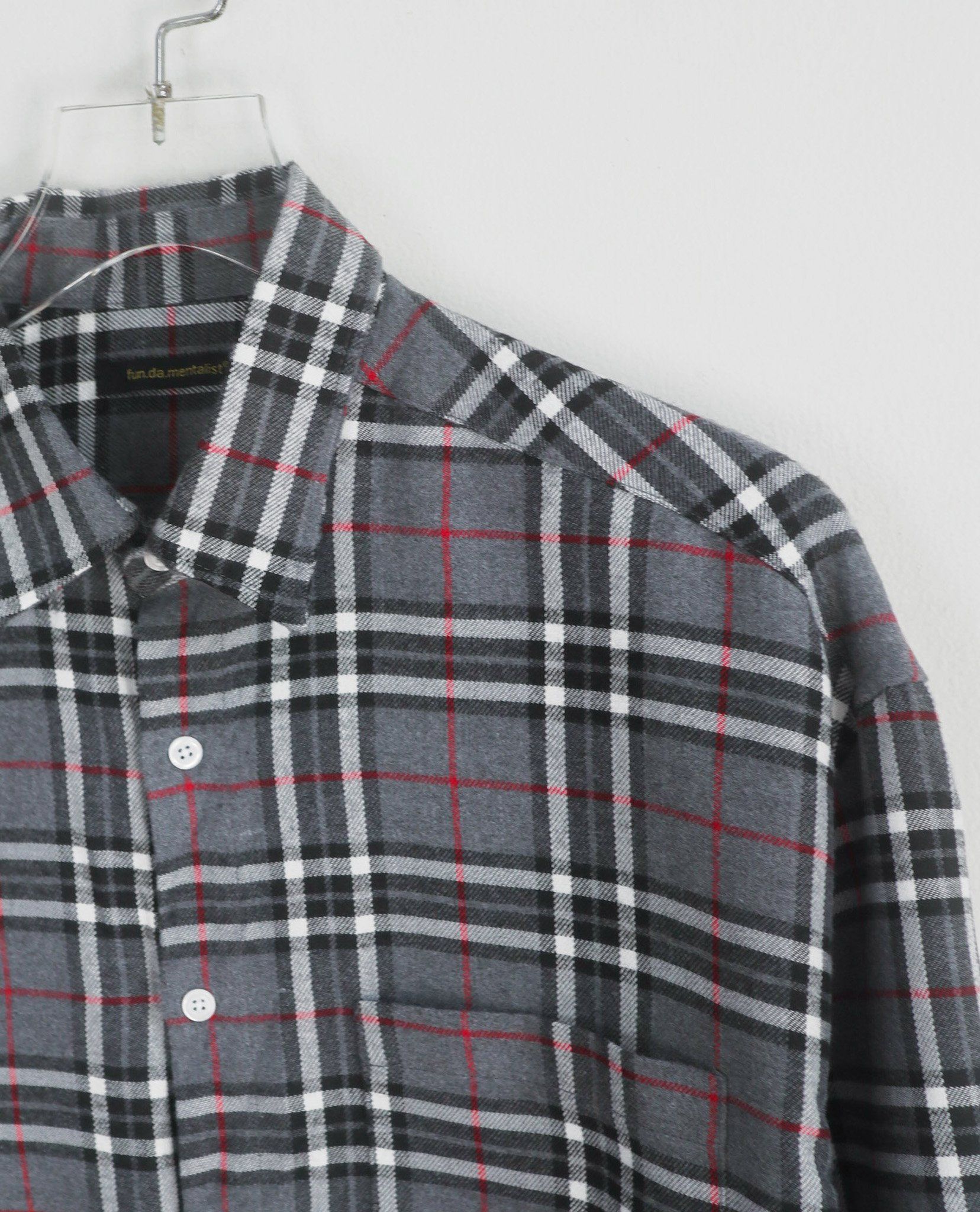 06.29.23 - VTG FLANNEL BUTTON UP SHIRT - FUN.DA.MENTALIST