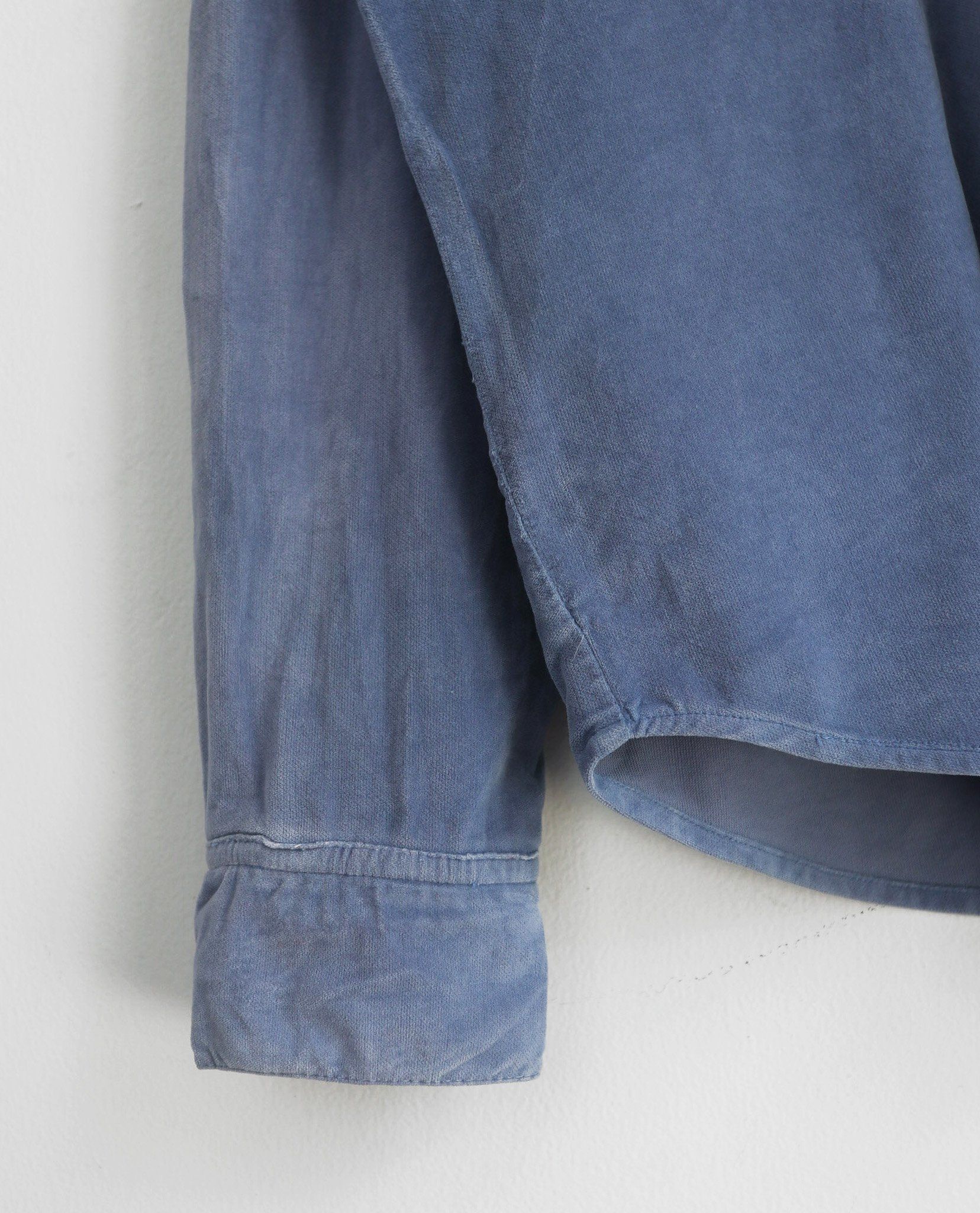 06.29.23 - VTG SUEDE BUTTON UP SHIRT - ZARA MAN