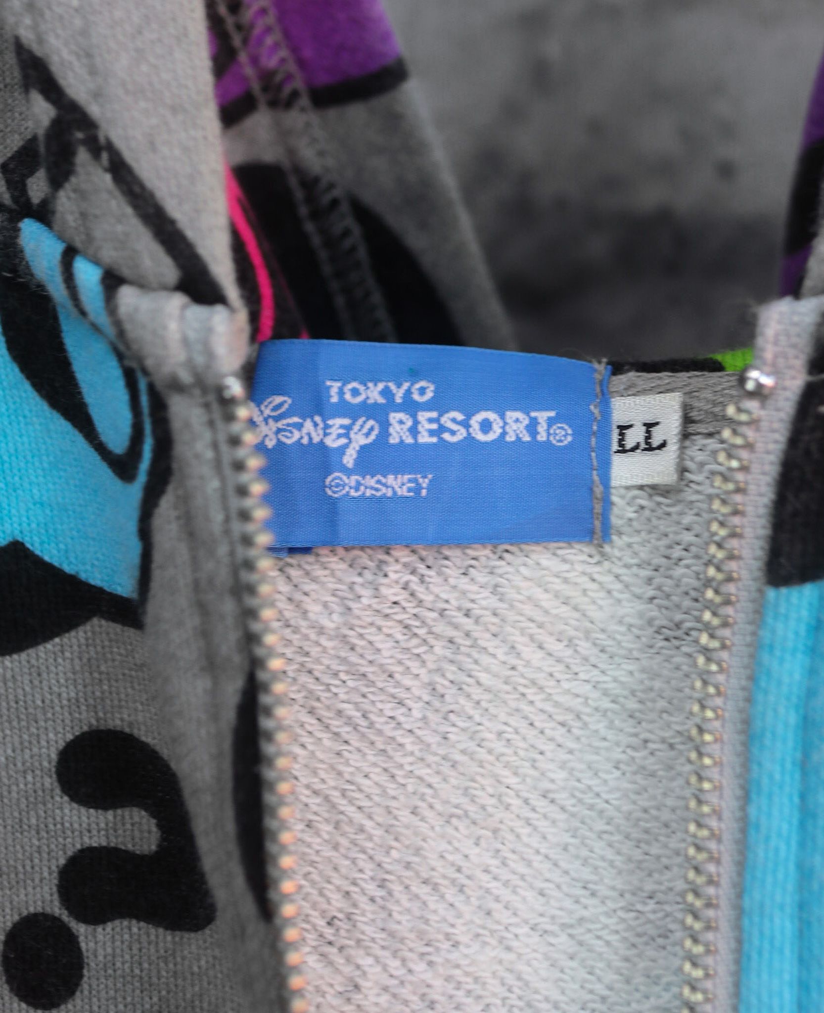 02.27.24 - VTG ZIP UP HOODIE - DISNEY