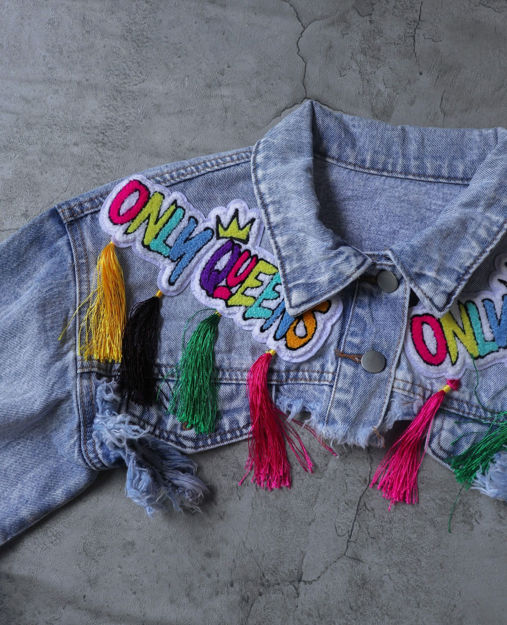 10.09.23 - VTG CROPPED DENIM JACKET - SHEIN