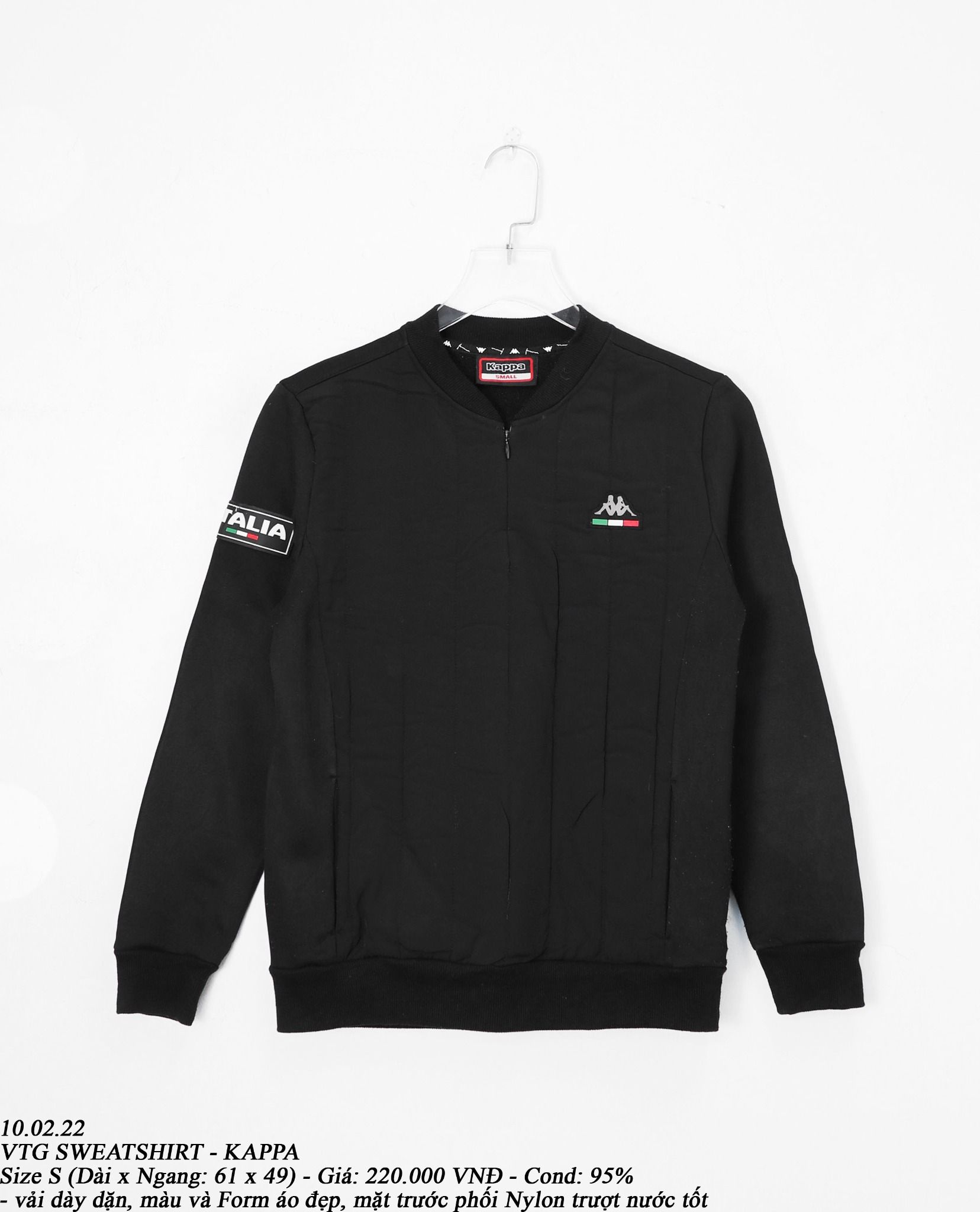 10.02.22 - VTG SWEATSHIRT - KAPPA