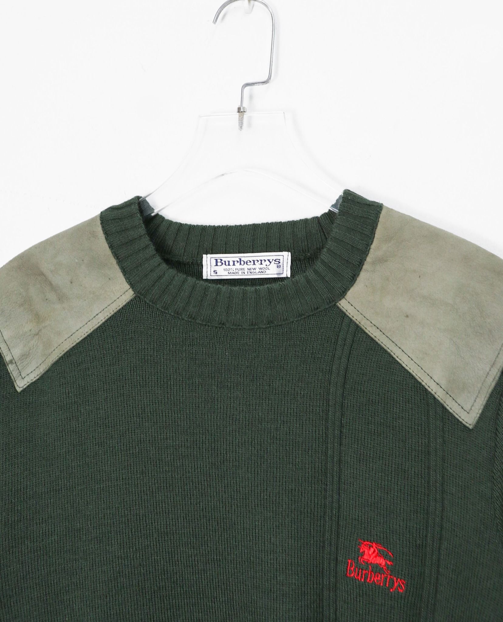 10.05.22 - VTG KNIT SWEATSHIRT - BURBERRY 90s