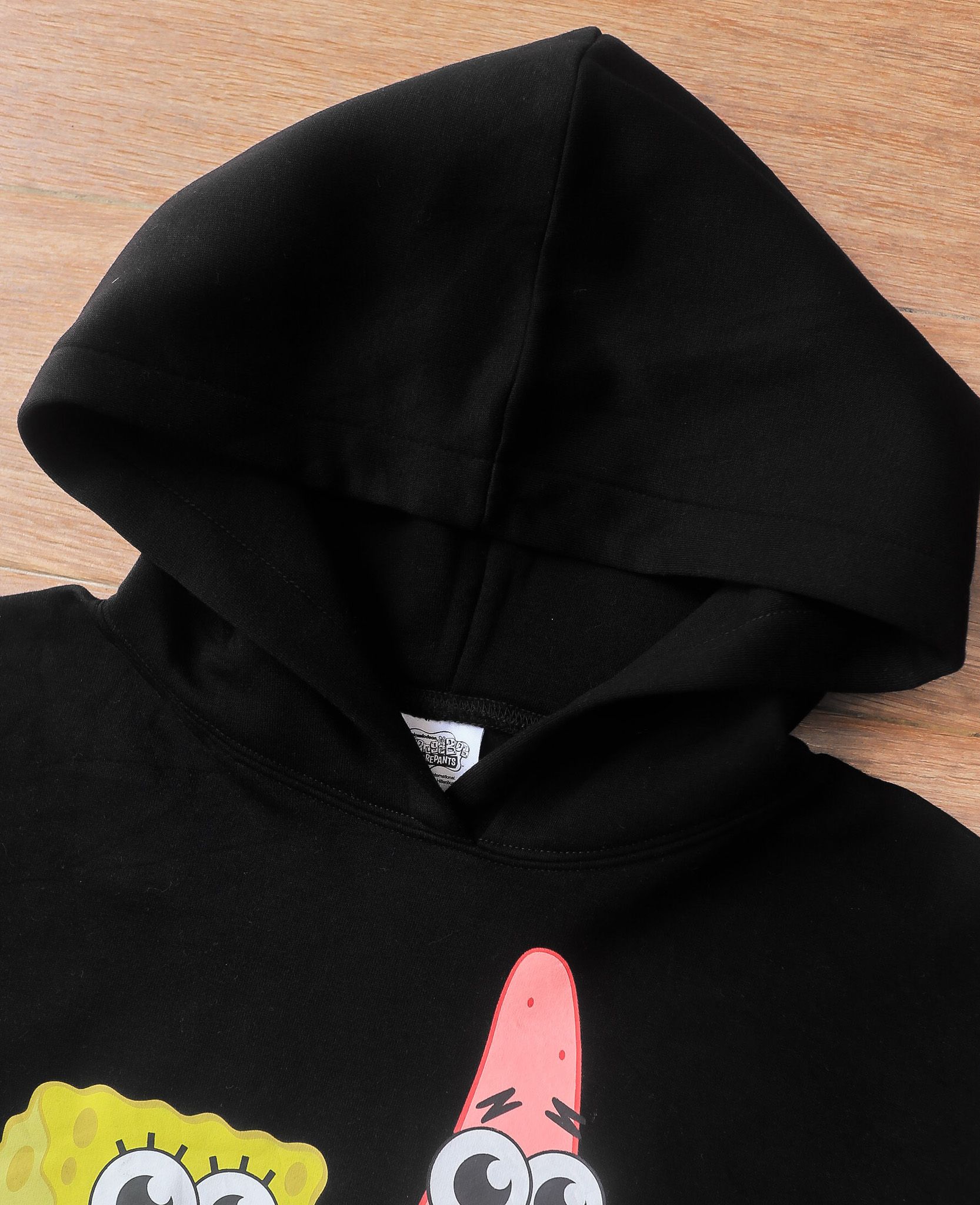 08.18.24 - VTG CROPPED PULLOVER HOODIE - GU by UNIQLO X SPONGEBOB 2020