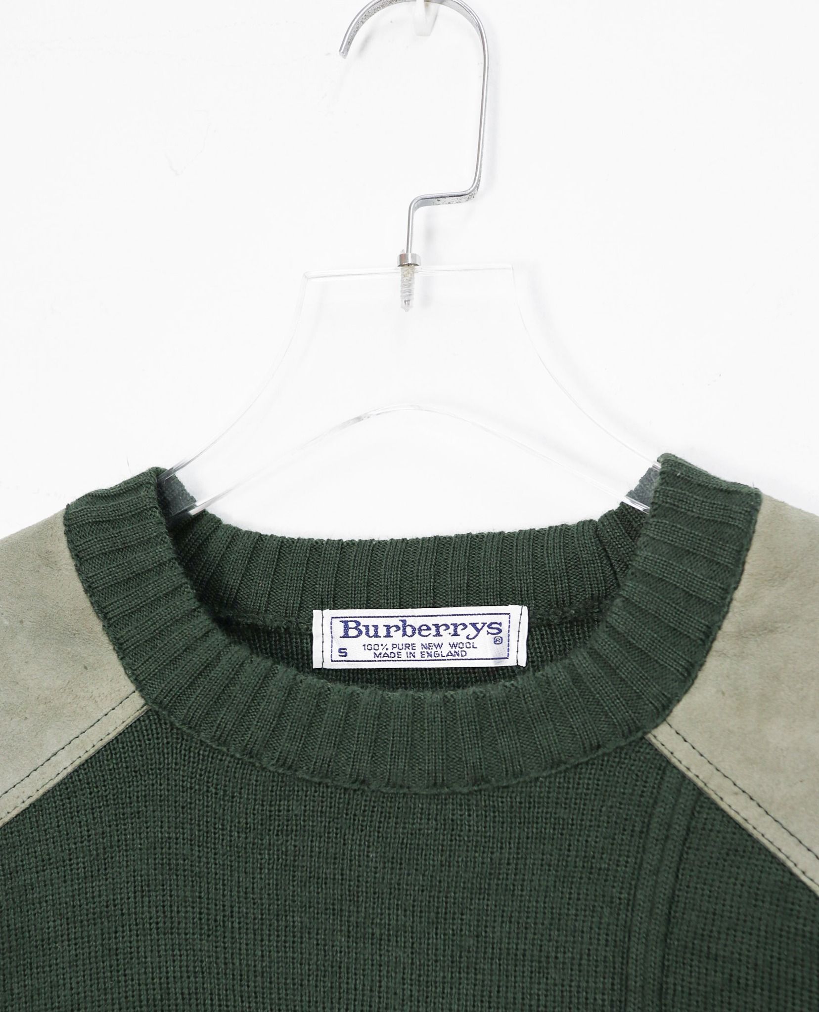 10.05.22 - VTG KNIT SWEATSHIRT - BURBERRY 90s